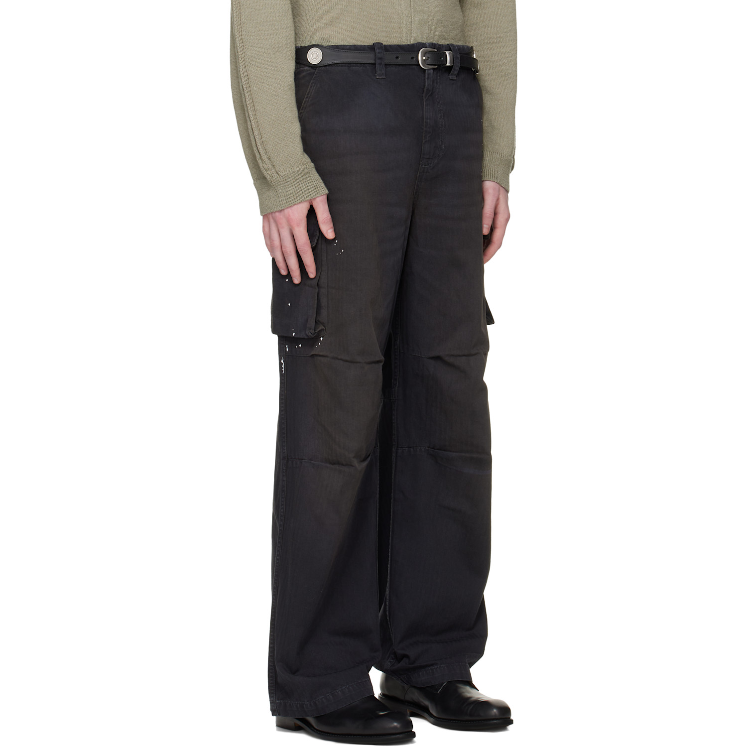  Our Legacy Black Mount Cargo Pants 
