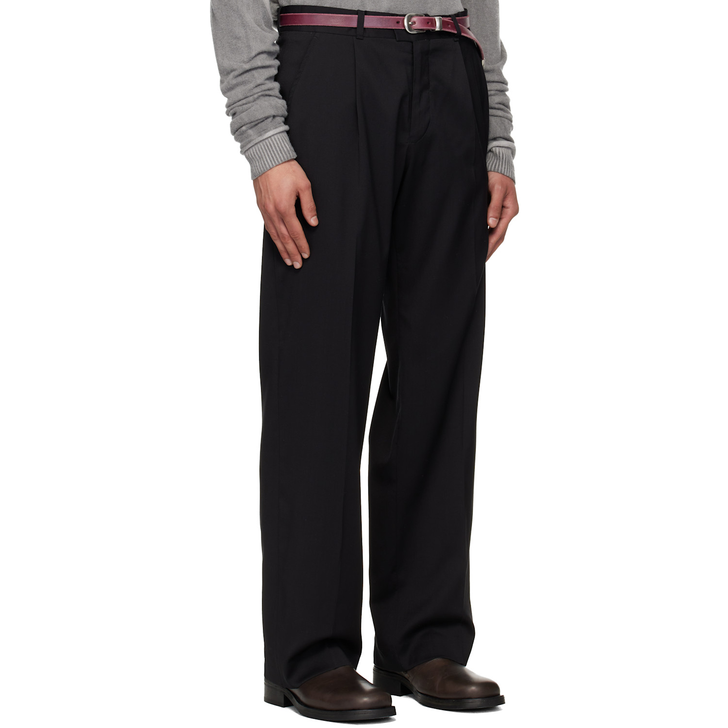  Our Legacy Black Slack Trousers 