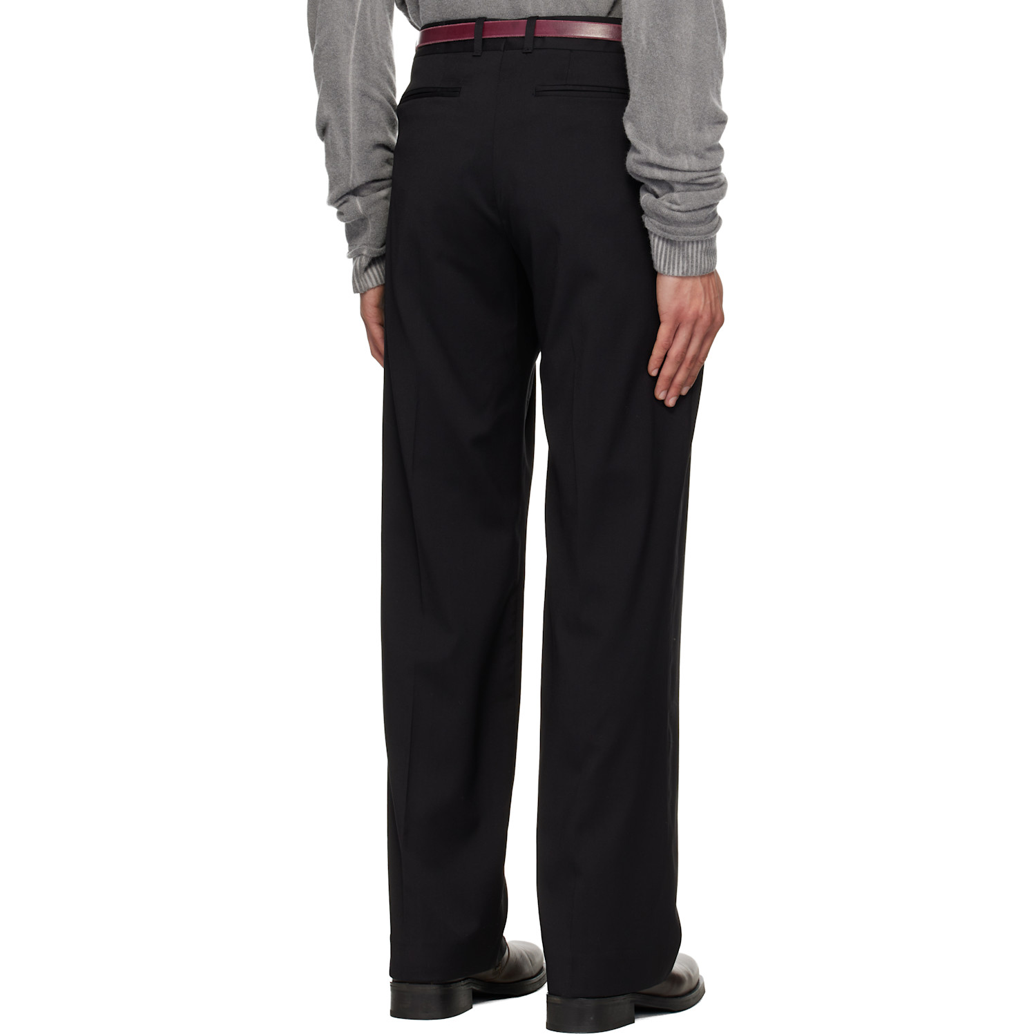  Our Legacy Black Slack Trousers 