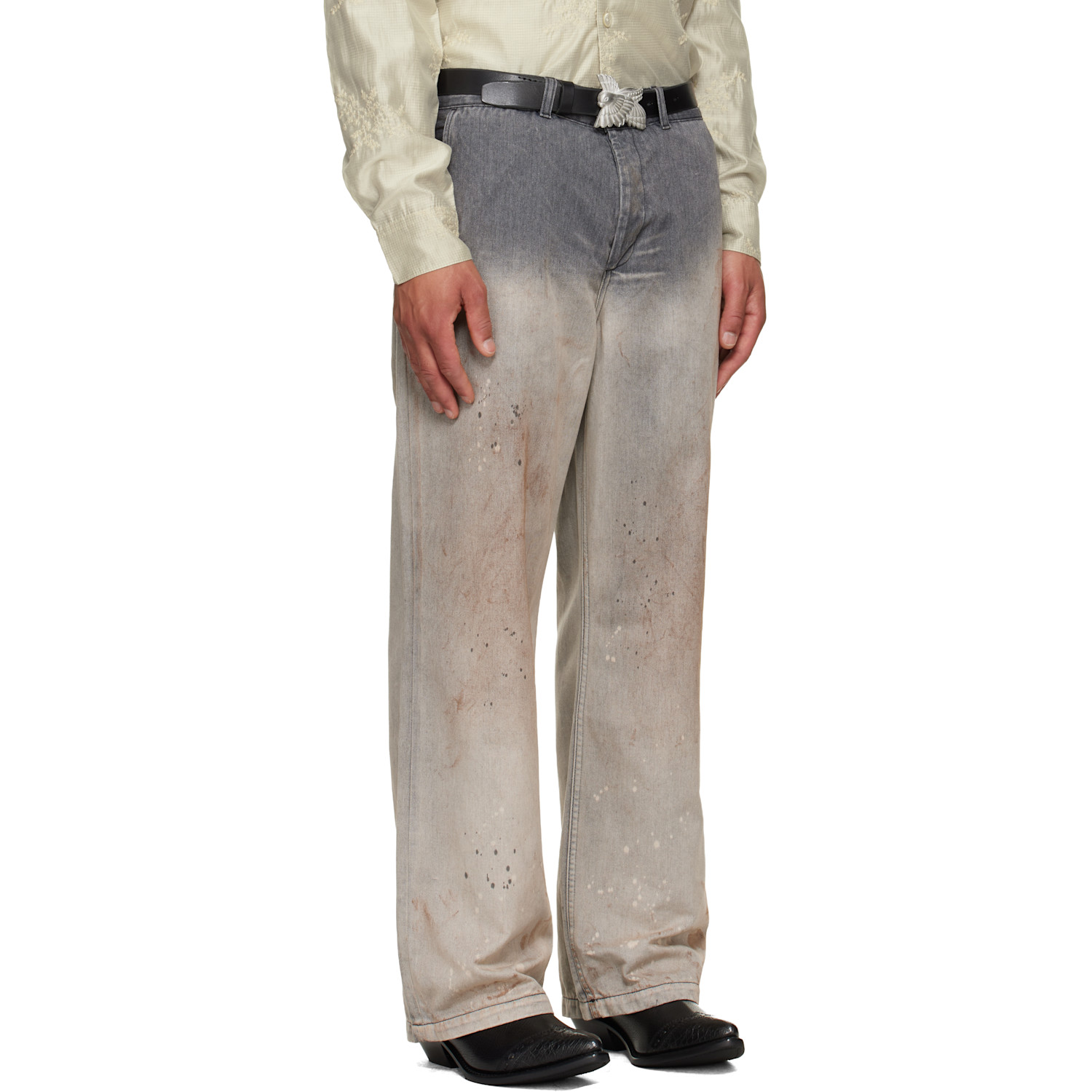  Our Legacy Gray Rig Chino Jeans 