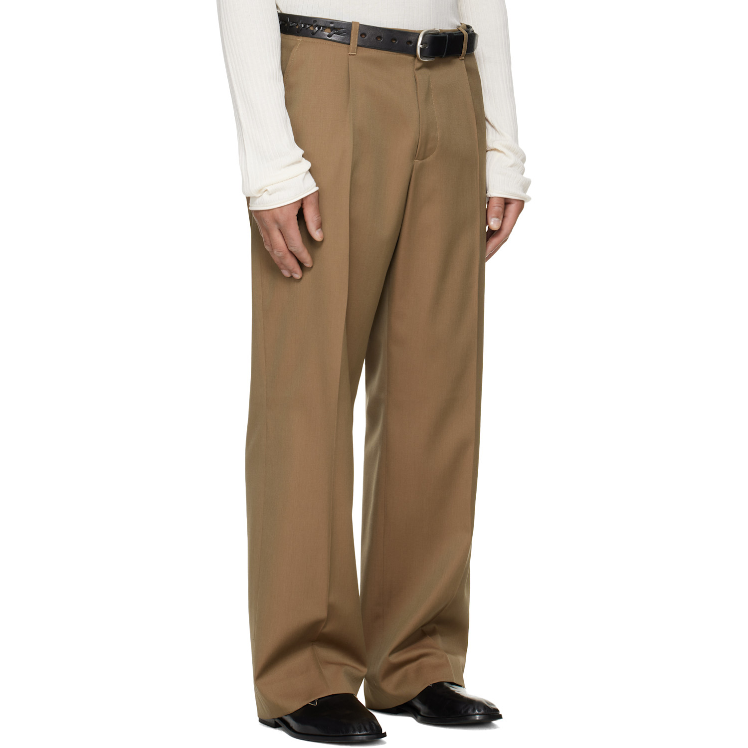  Our Legacy Tan Borrowed Chino Trousers 