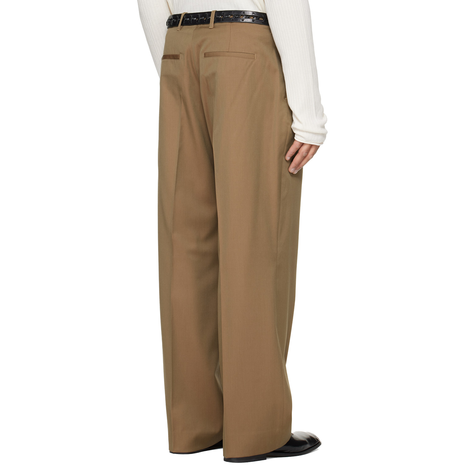  Our Legacy Tan Borrowed Chino Trousers 