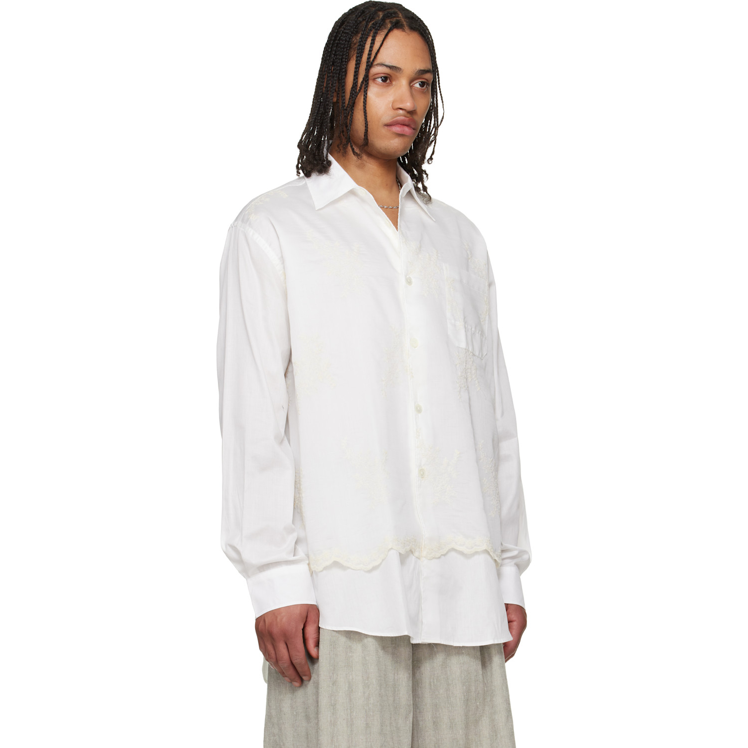  Our Legacy White Vast Shirt 