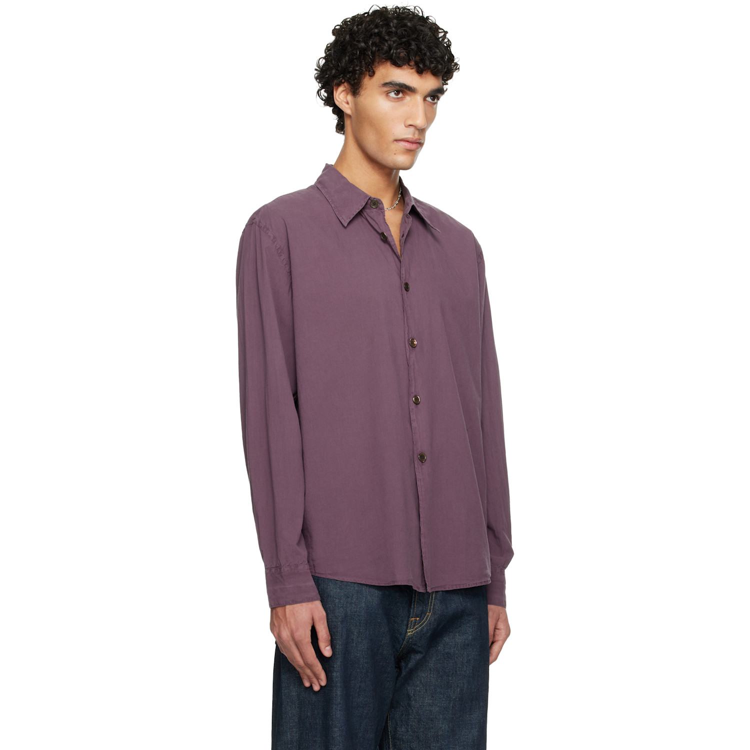  Our Legacy Purple Beyond Shirt 