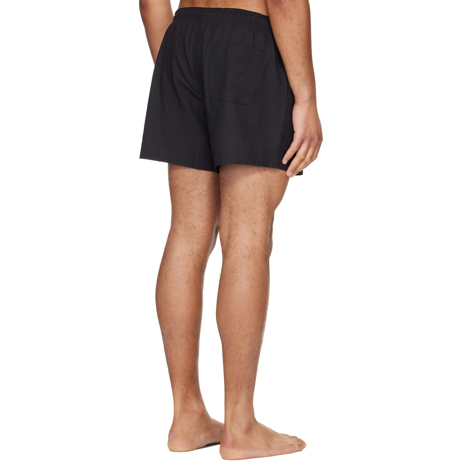  Our Legacy Black Boxer Swim Shorts 