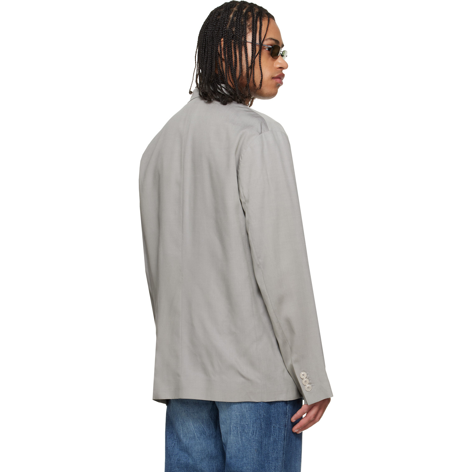  Our Legacy Gray Halt Blazer 