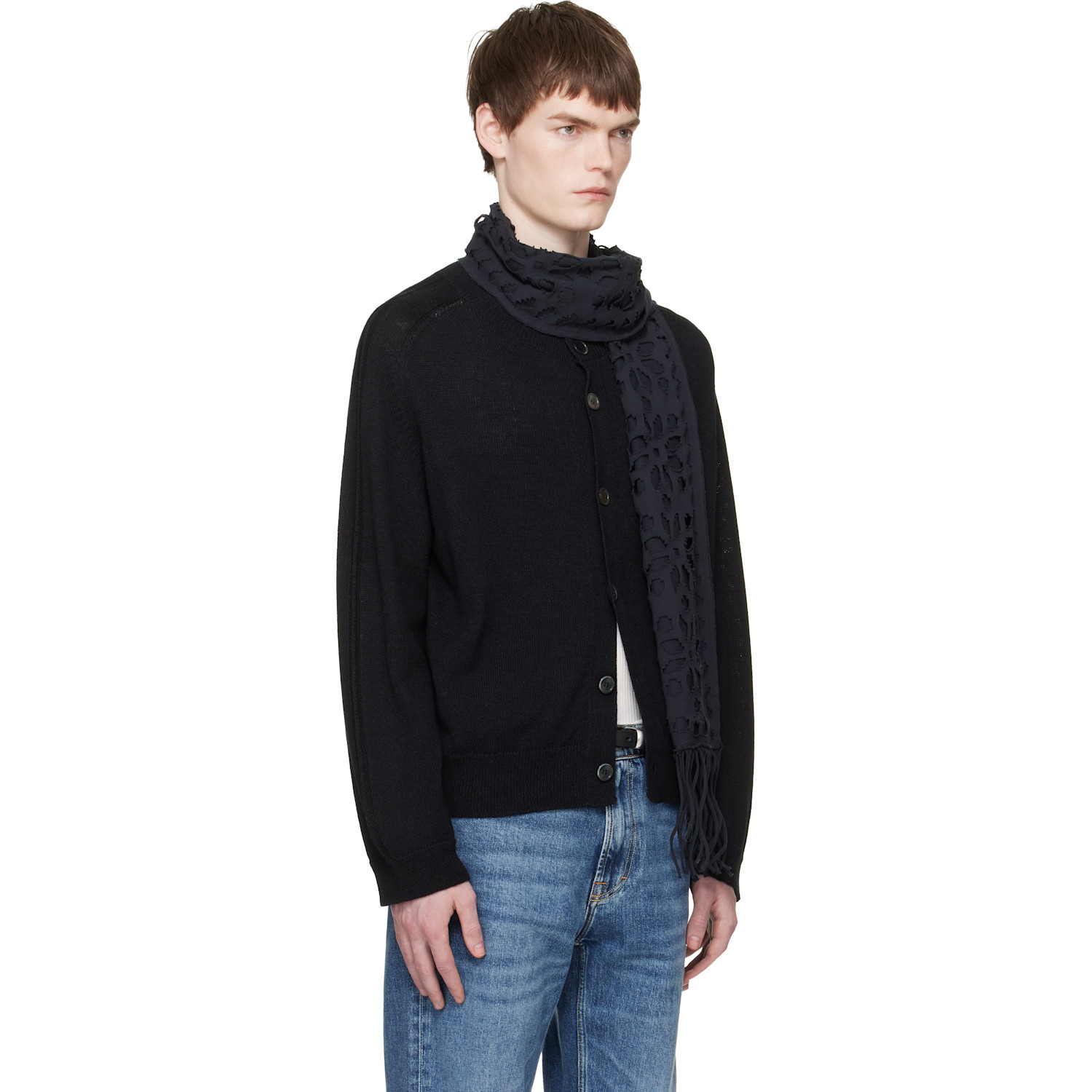  Our Legacy Black True Cardigan 
