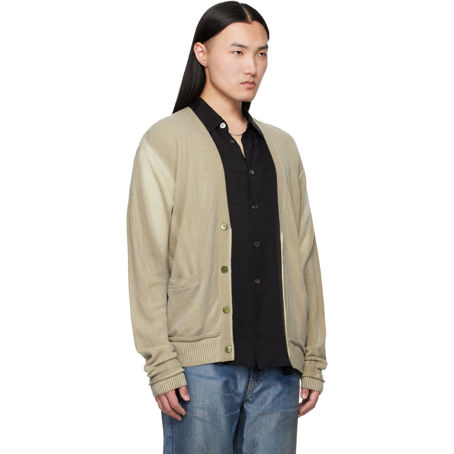  Our Legacy Cardigan Parallel Beige 