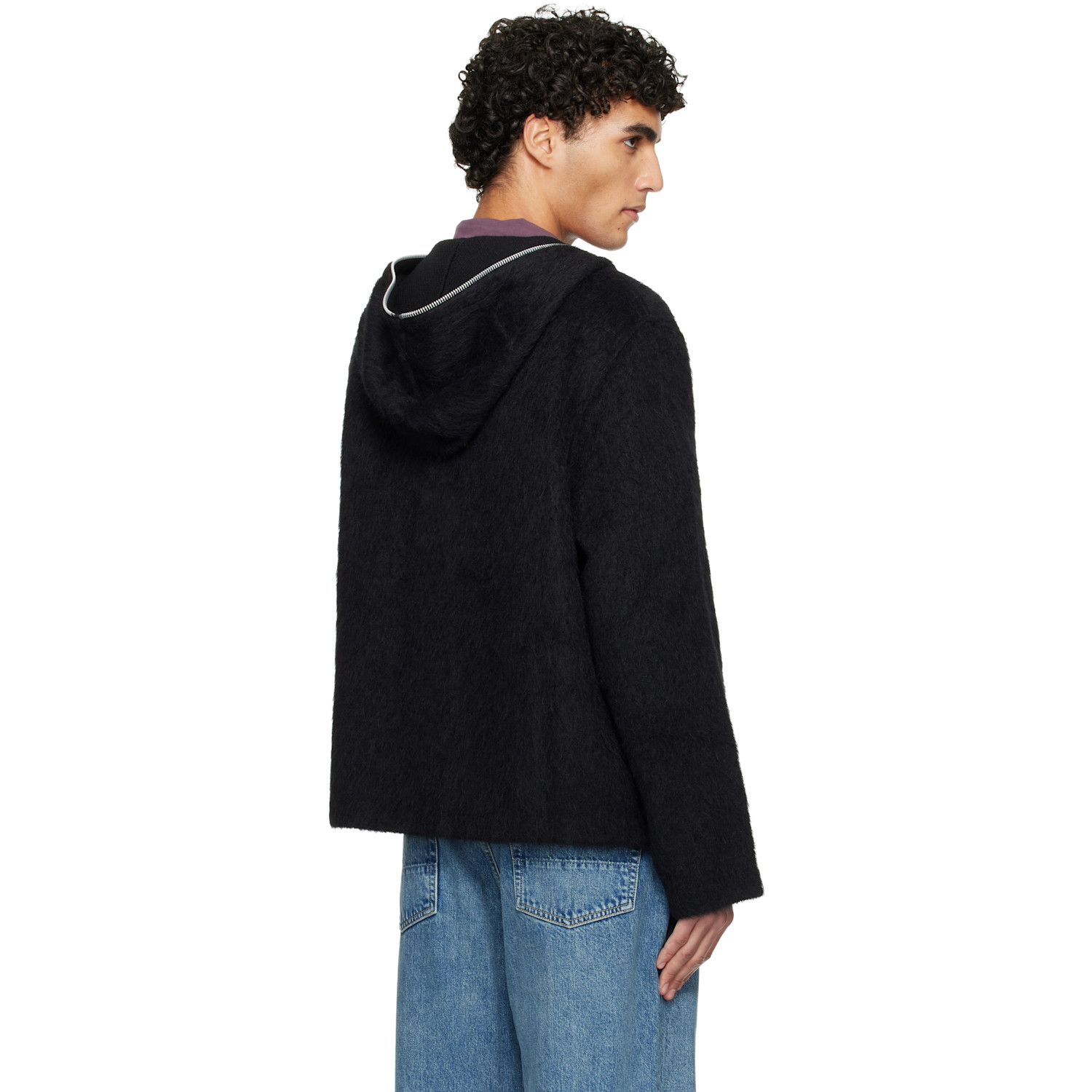  Our Legacy Black Full Zip Hoodie 