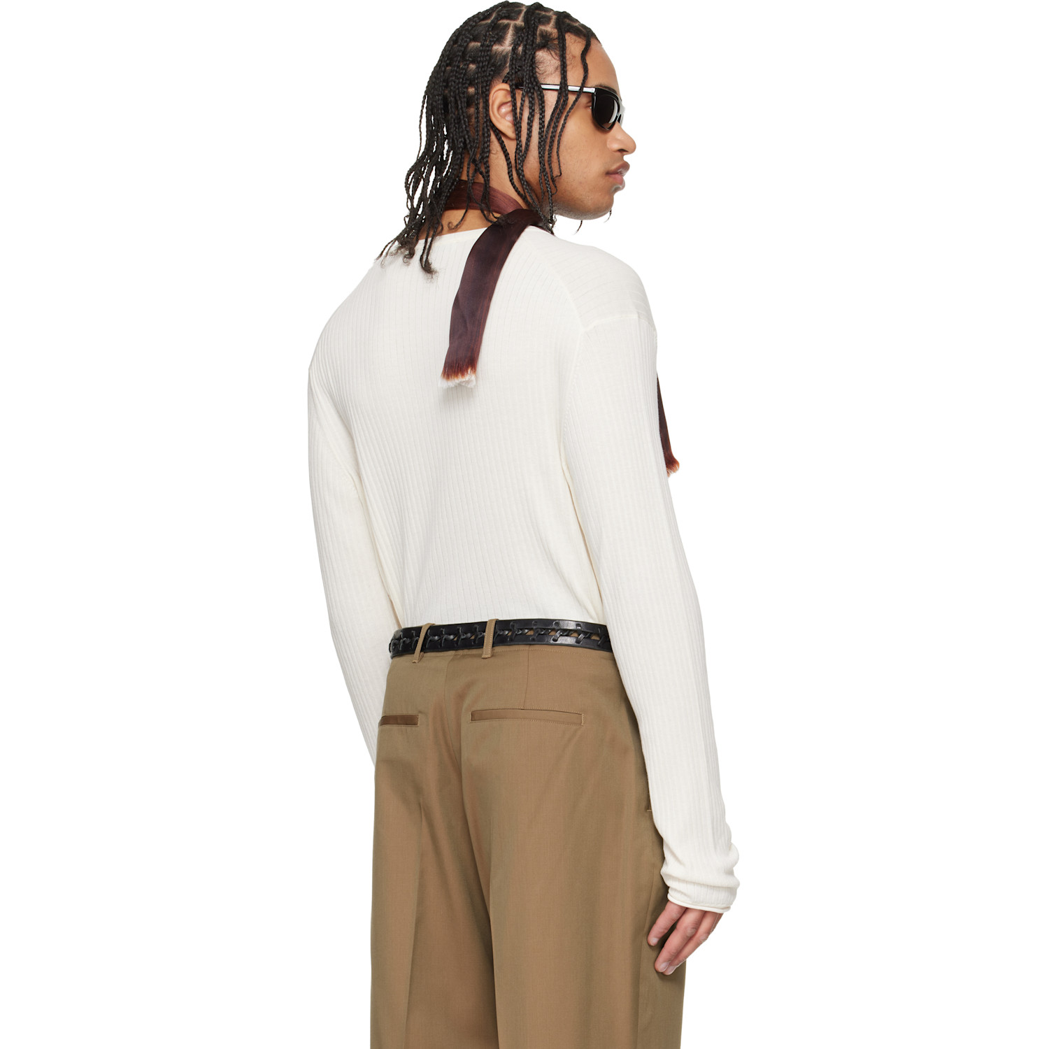  Our Legacy Off-white Fine Henley 