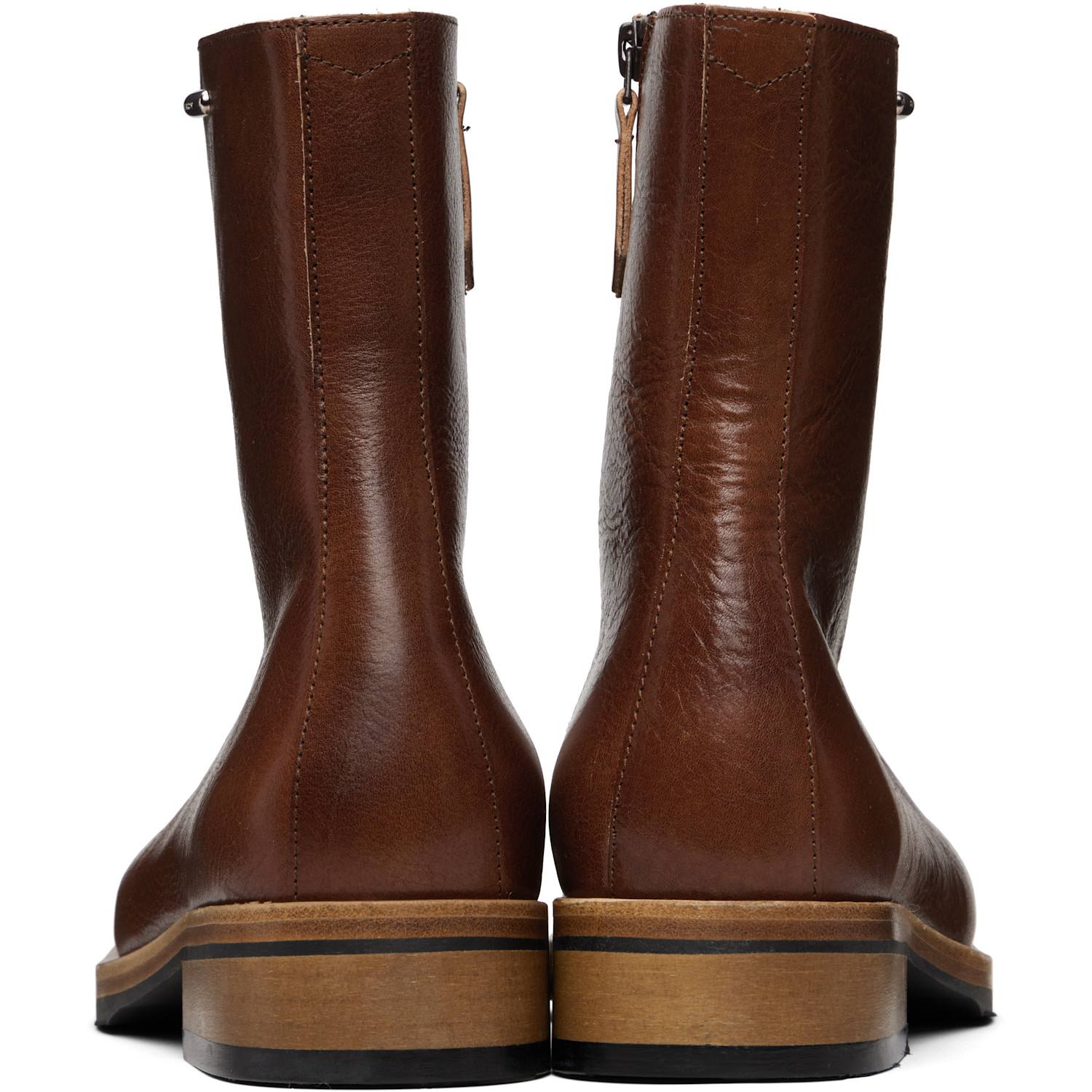  Our Legacy Brown Camion Boots 