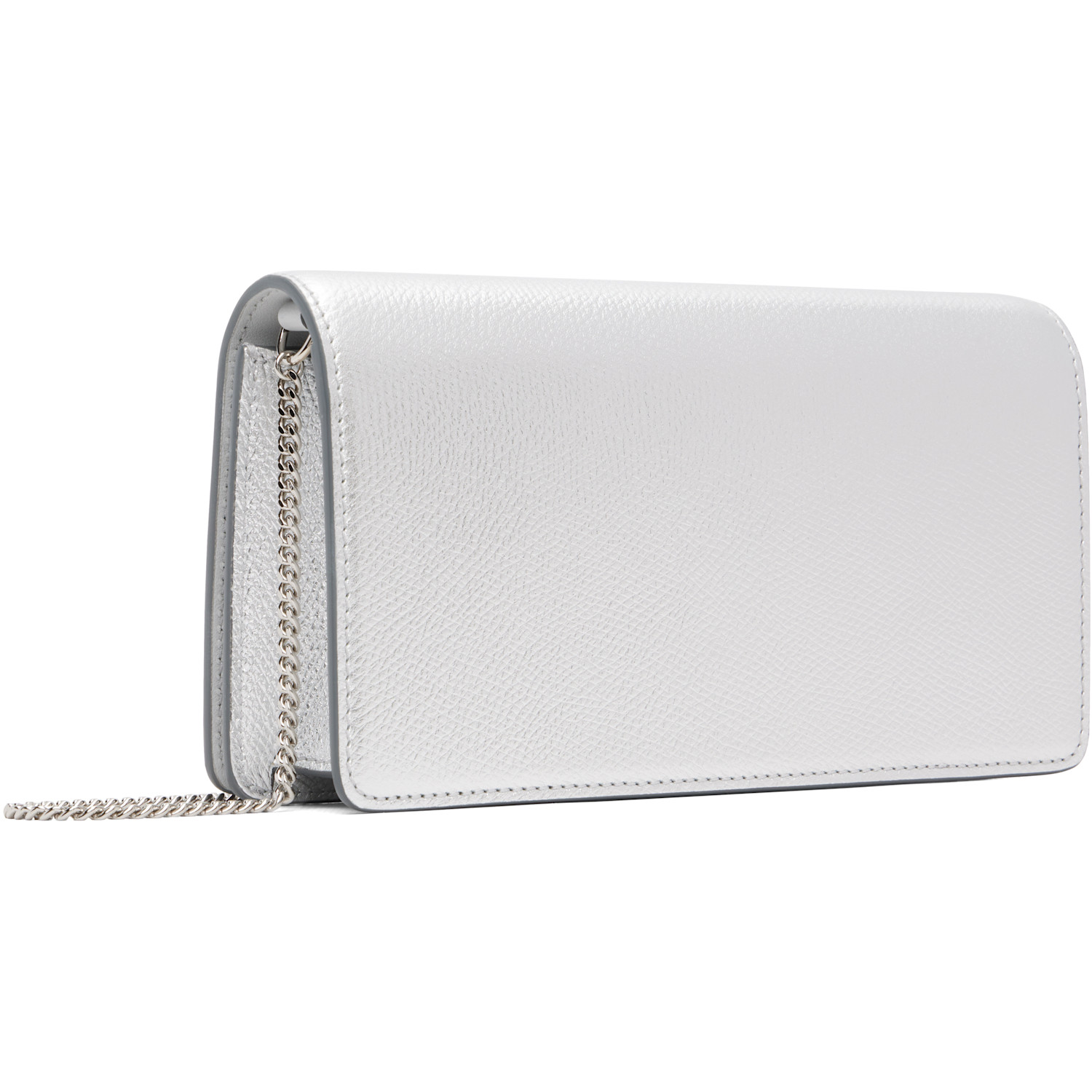  Valentino Garavani Silver Vlogo Signature Mini Shoulder Bag 