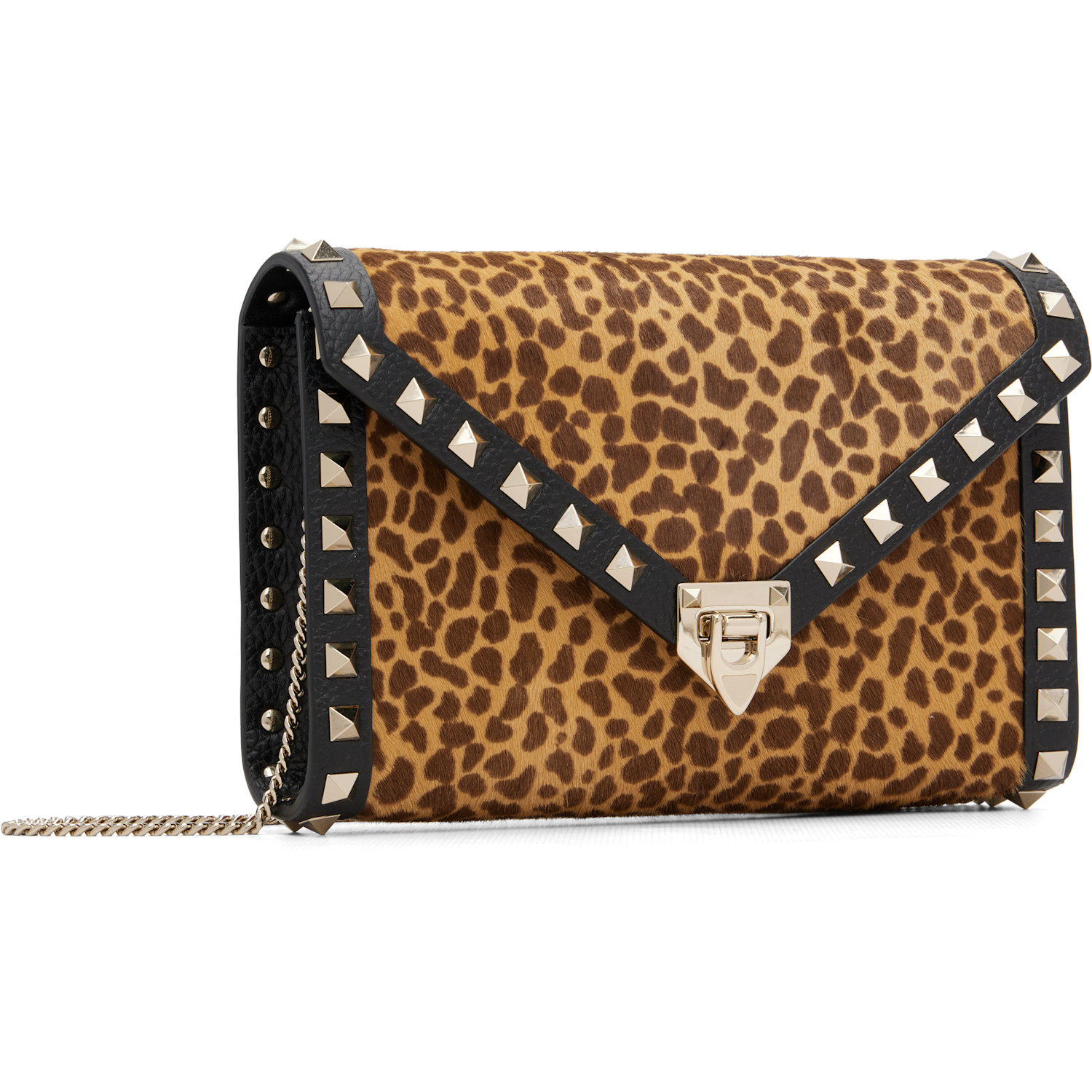  Valentino Garavani Tan Rockstud Mini Bag 