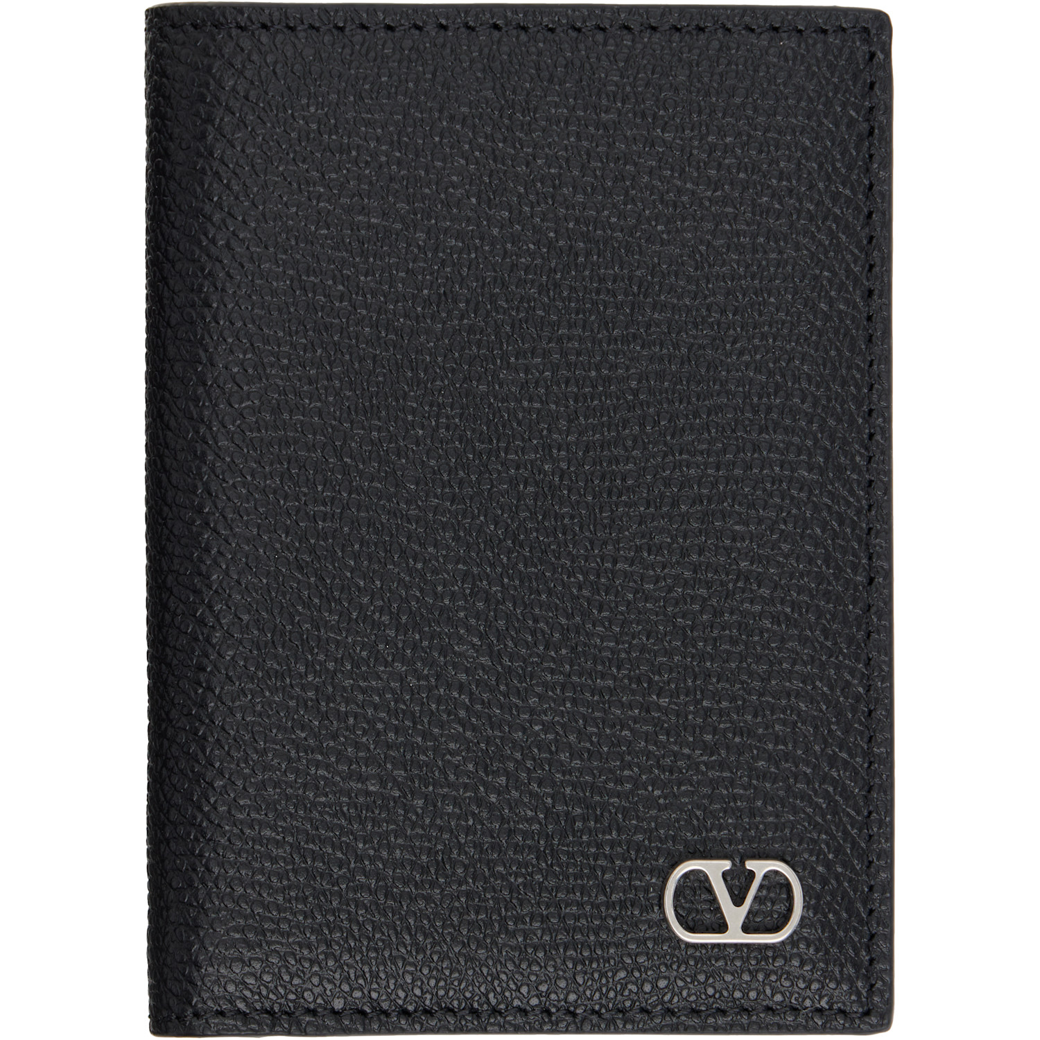 Valentino Garavani Black VLogo Signature Bifold Wallet