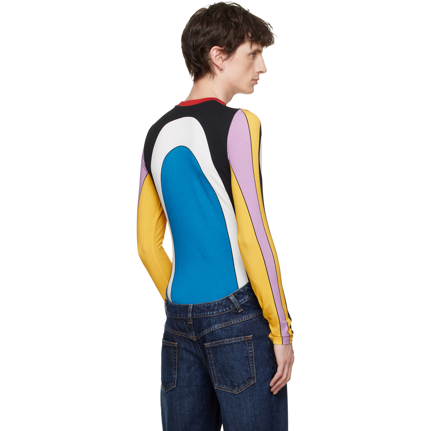  Jean Paul Gaultier Multicolor 'the Junior Body Map' Top 