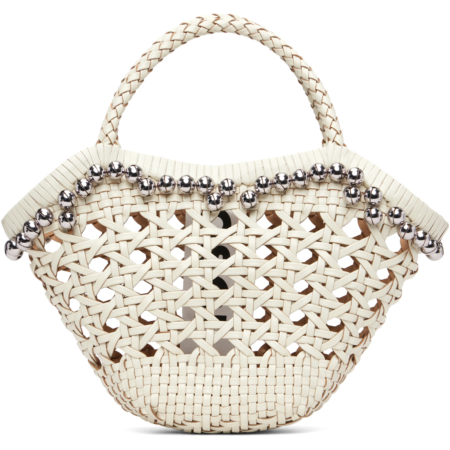 OSOI Off-White Lip Bag