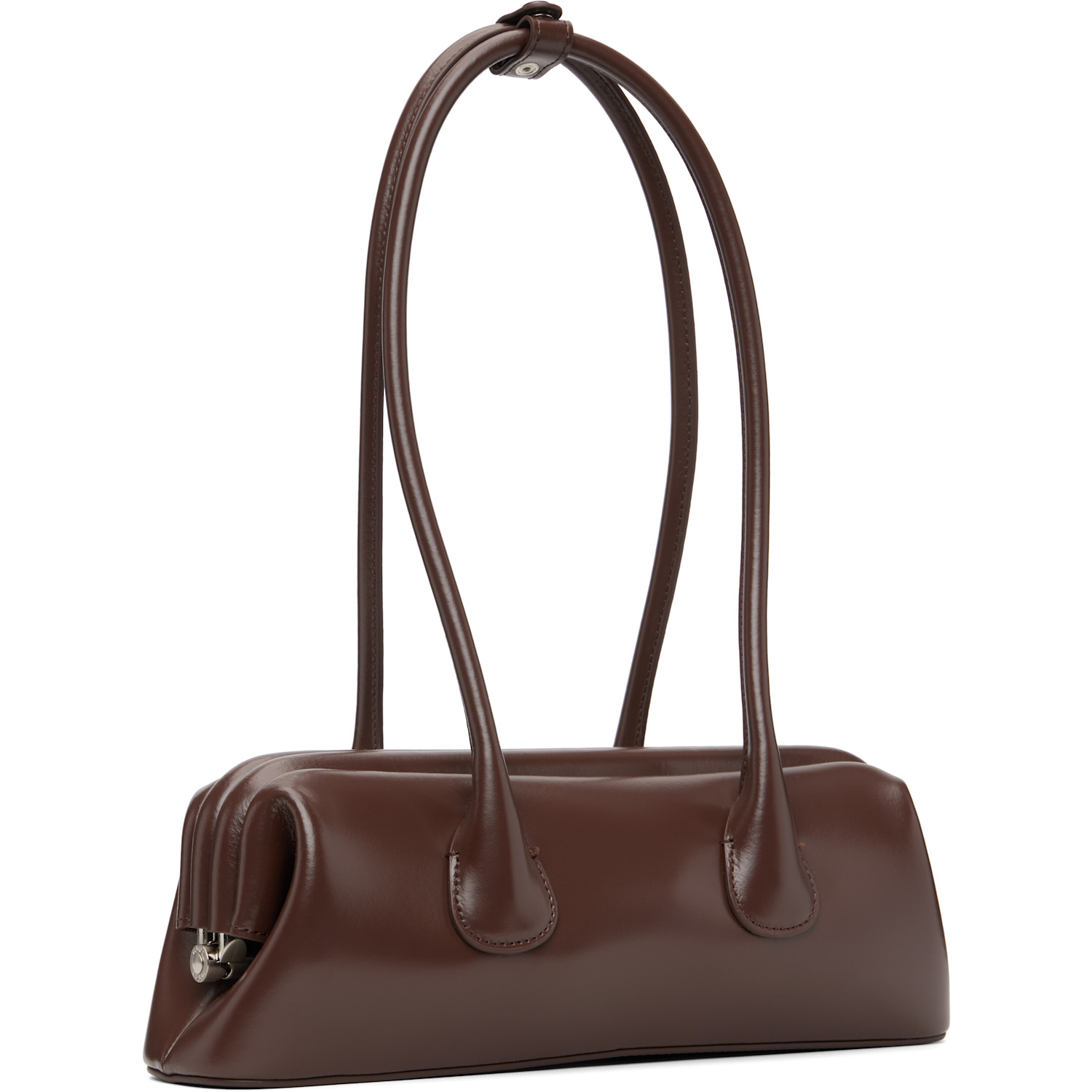  Osoi Brown Boat Wide Mini Bag 