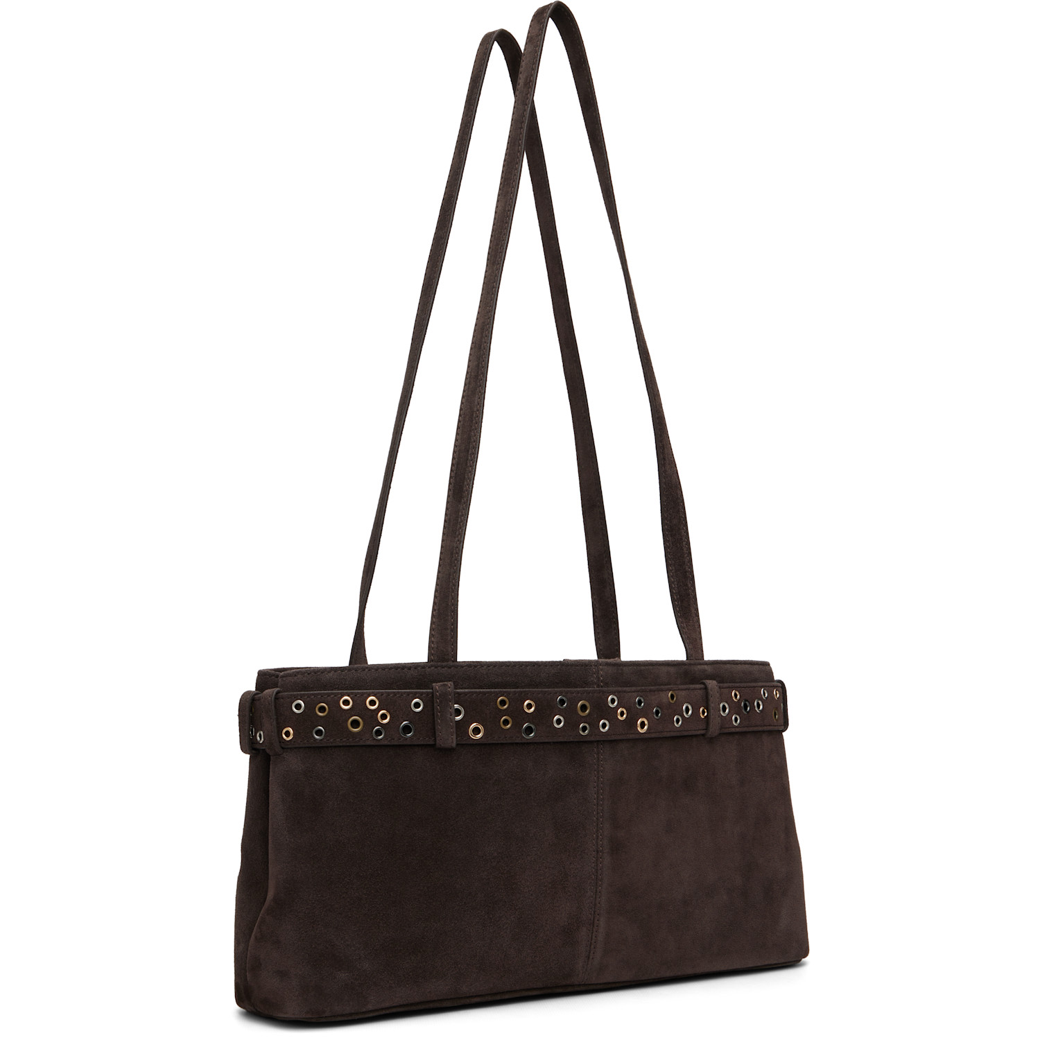 Osoi Brown Shoulder Brocle Bag 