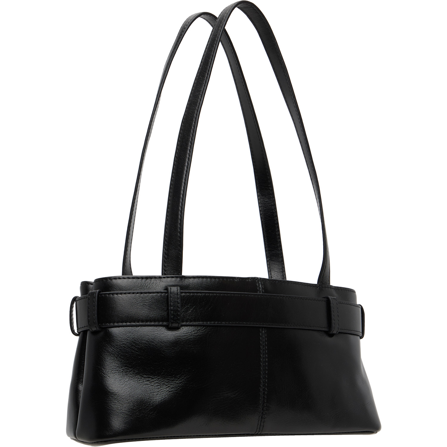  Osoi Black Shoulder Brocle Mini Bag 