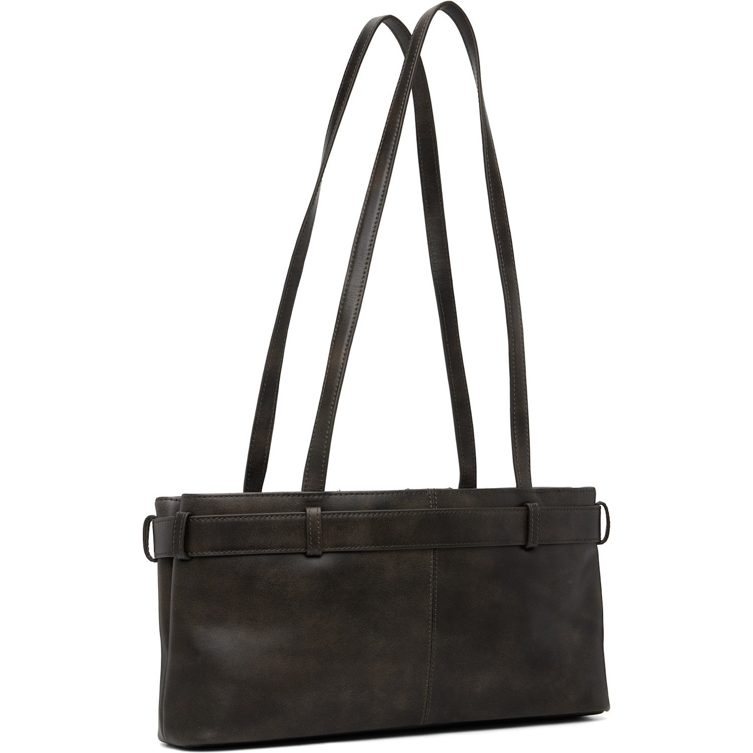  Osoi Brown Shoulder Brocle Bag 
