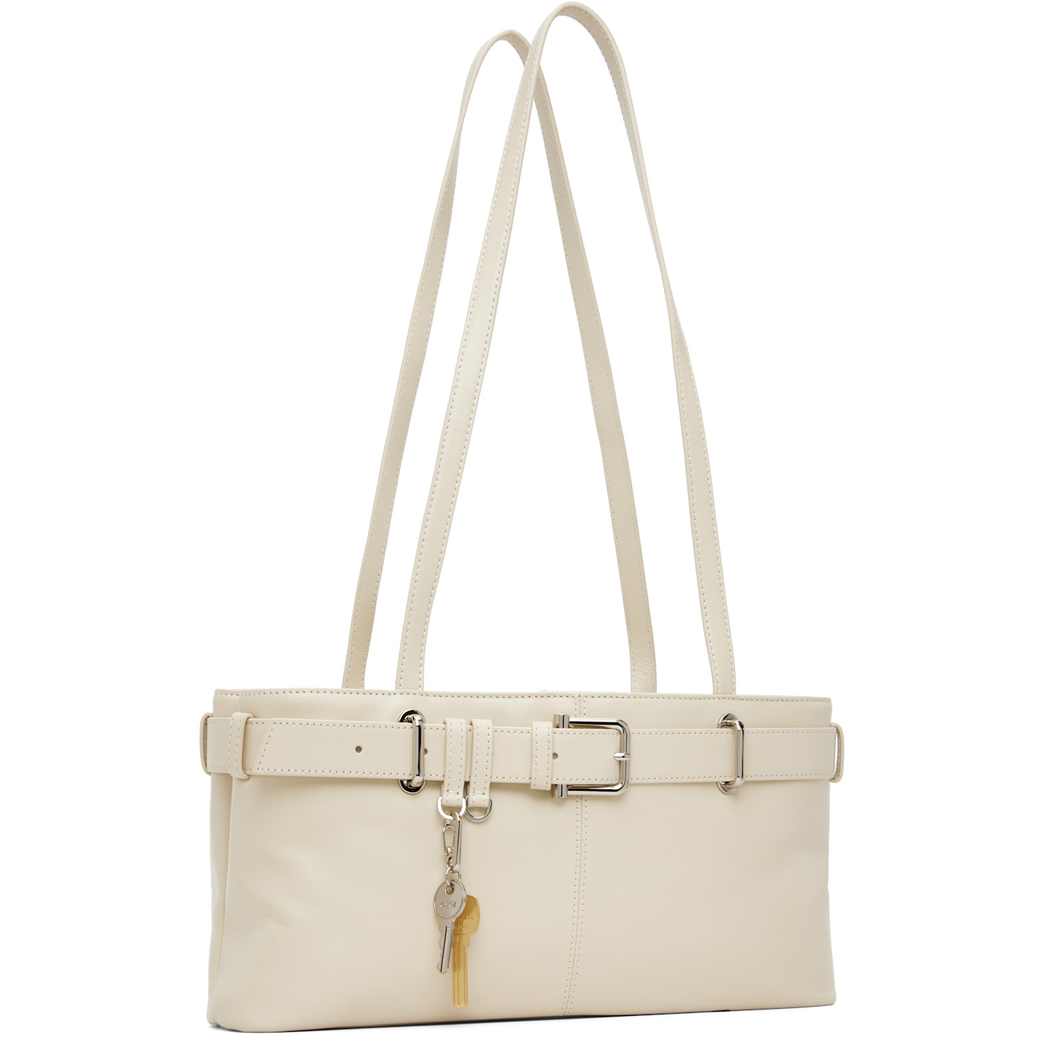  Osoi Off-white Shoulder Brocle Bag 