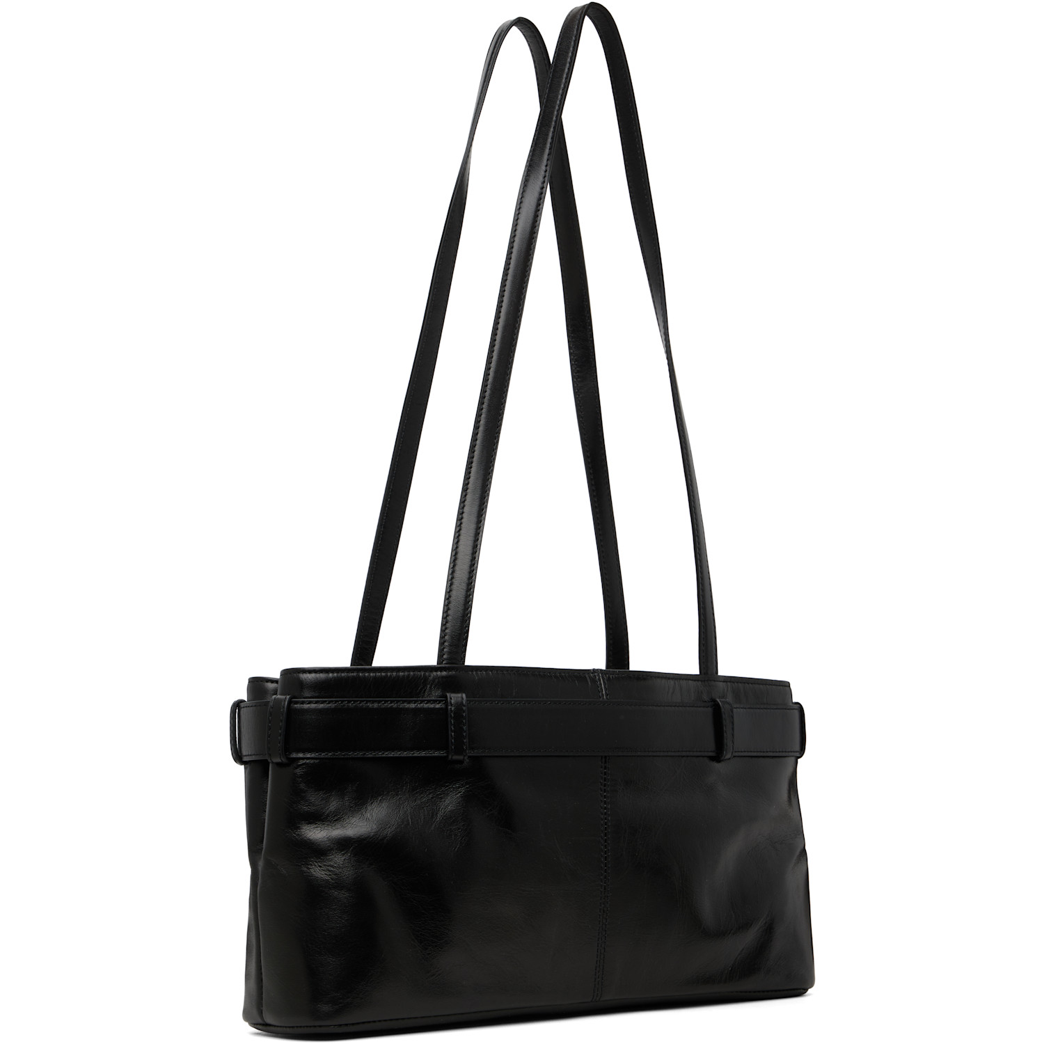 Osoi Black Shoulder Brocle Bag 