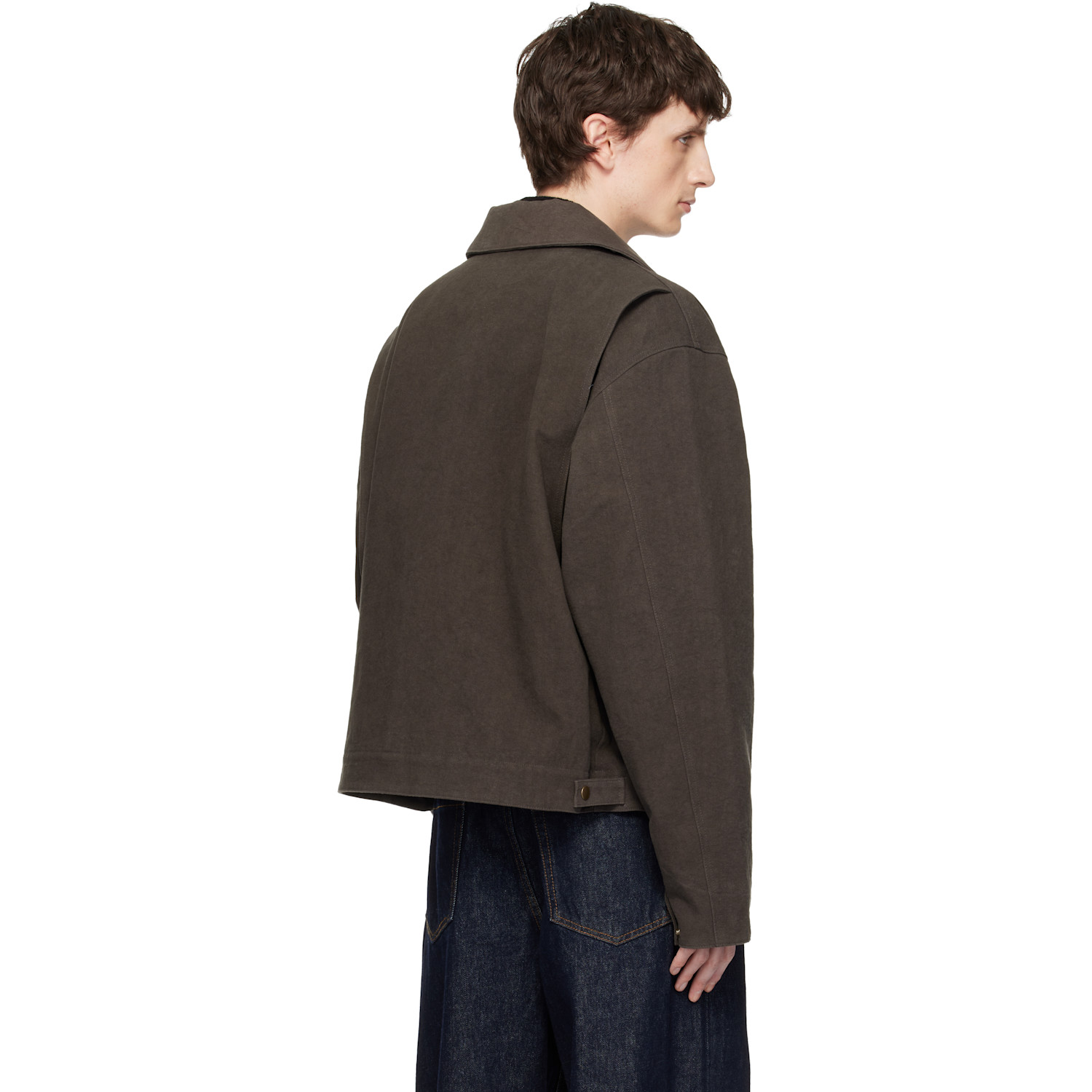  Seventh Brown Worker Jacket 