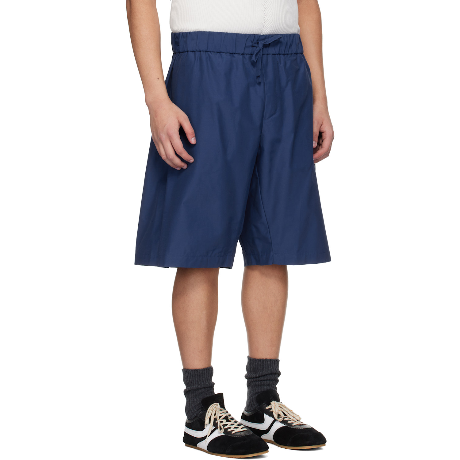  Seventh Blue Orb Shell Shorts 