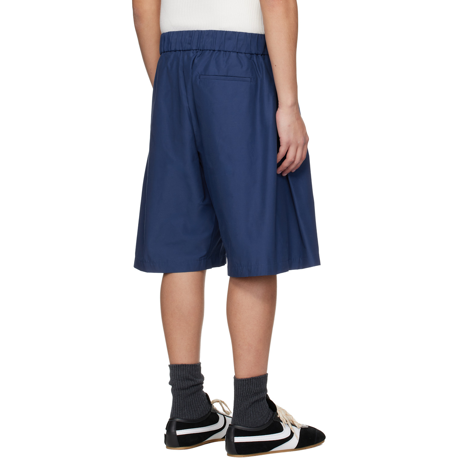  Seventh Blue Orb Shell Shorts 