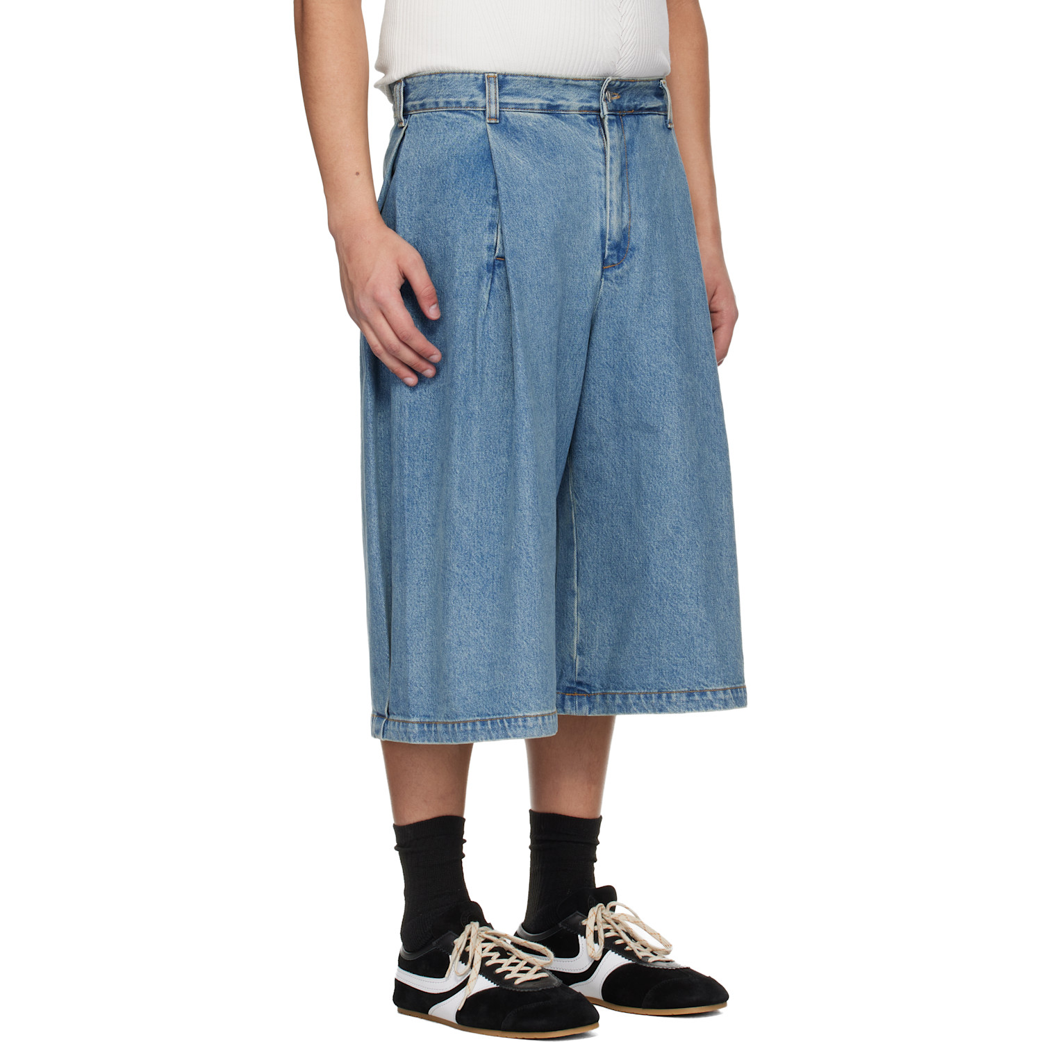  Seventh Blue Denim 410 Bermuda Shorts 