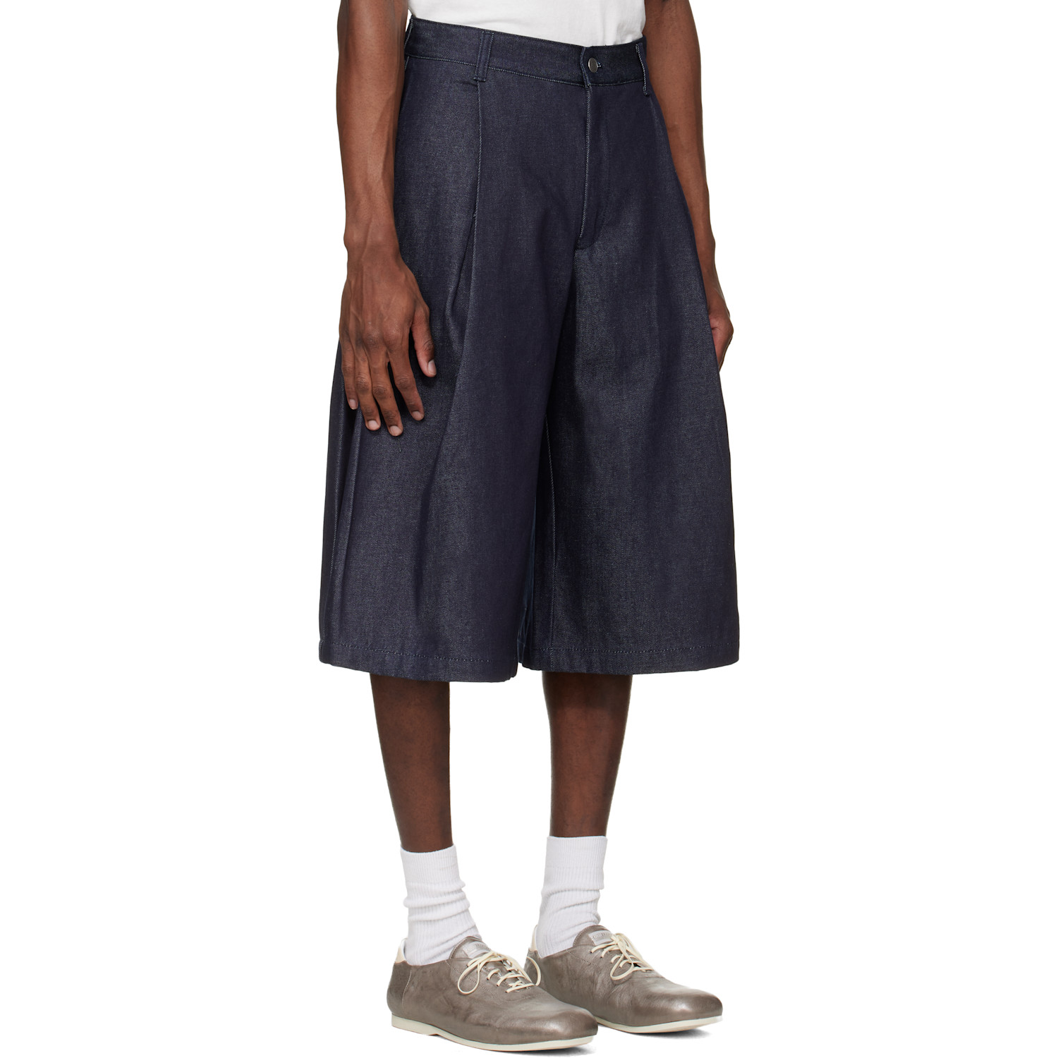  Seventh Navy 440 Bermuda Denim Shorts 