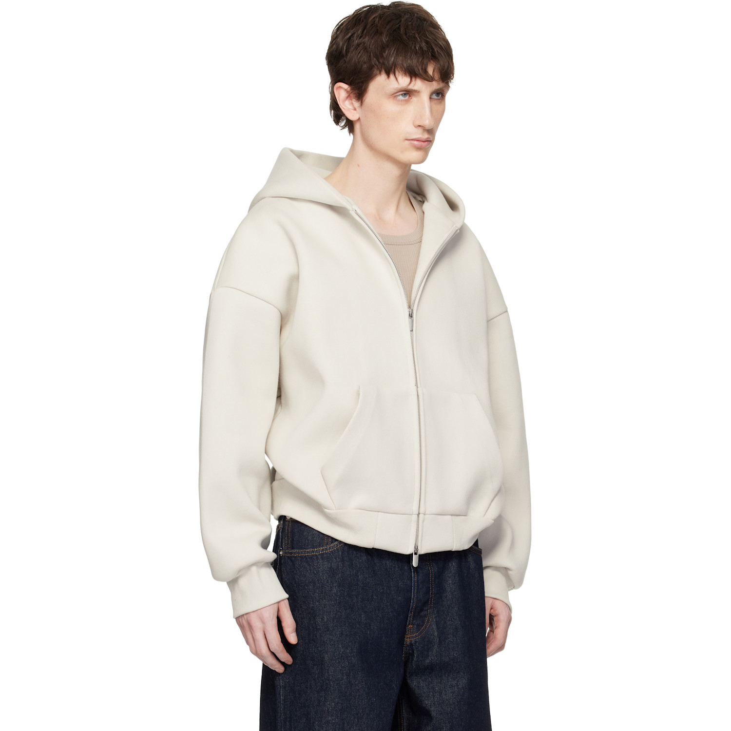  Seventh Off-white V2 Zipped Hoodie 