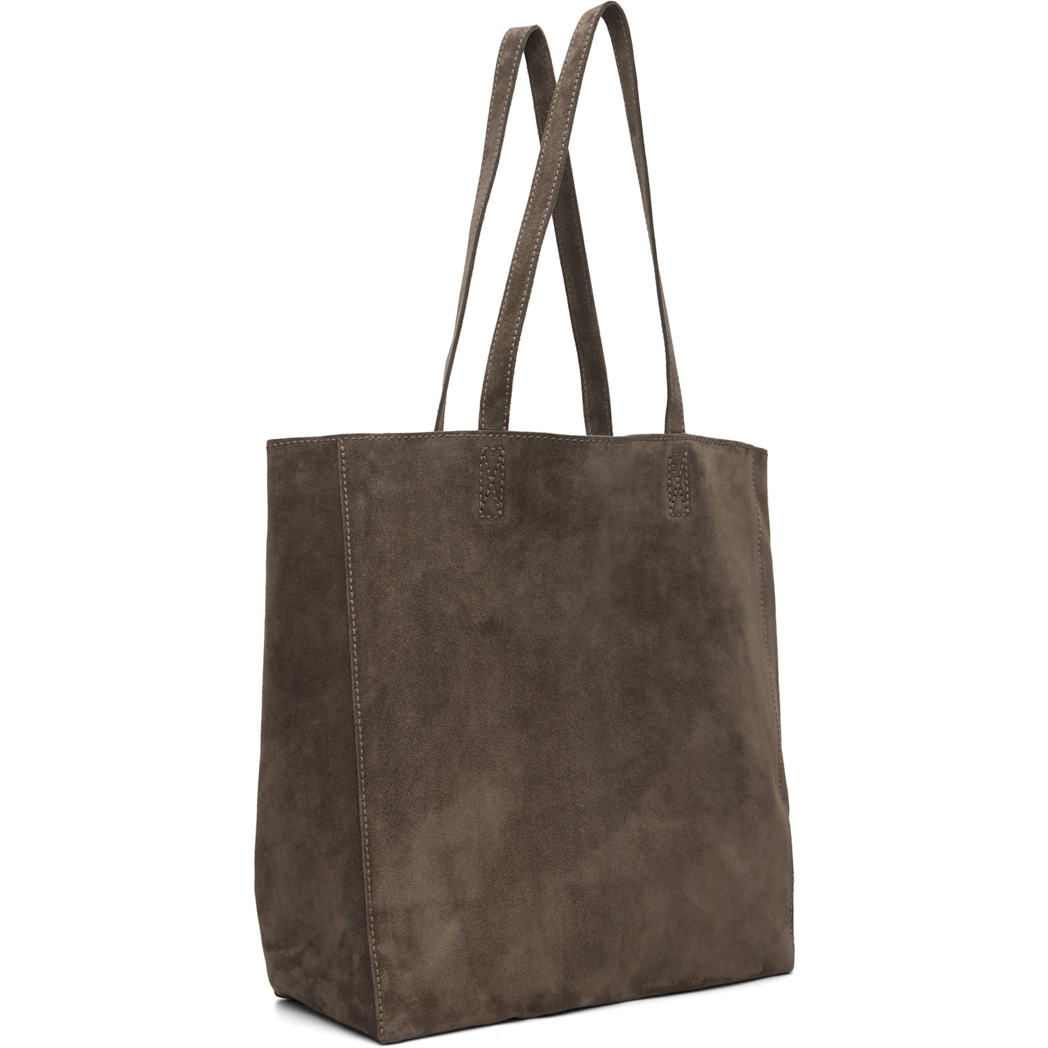  Nothing Written Brown Cou Suede Shopper Tote 