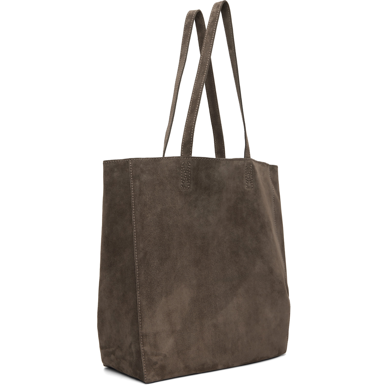  Nothing Written Brown Cou Suede Shopper Tote 