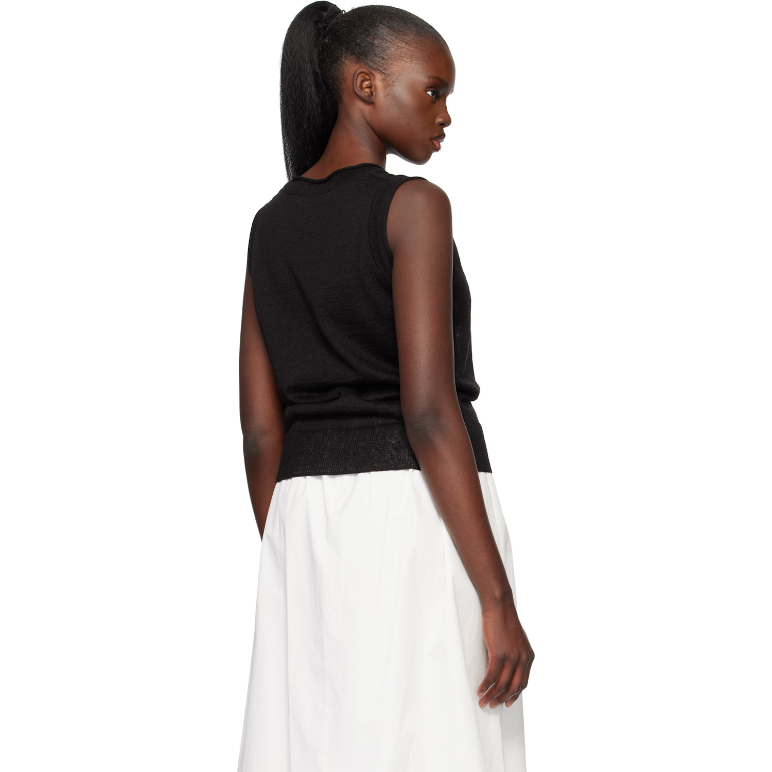  Nothing Written Black Dore Sleeveless Knit Top 