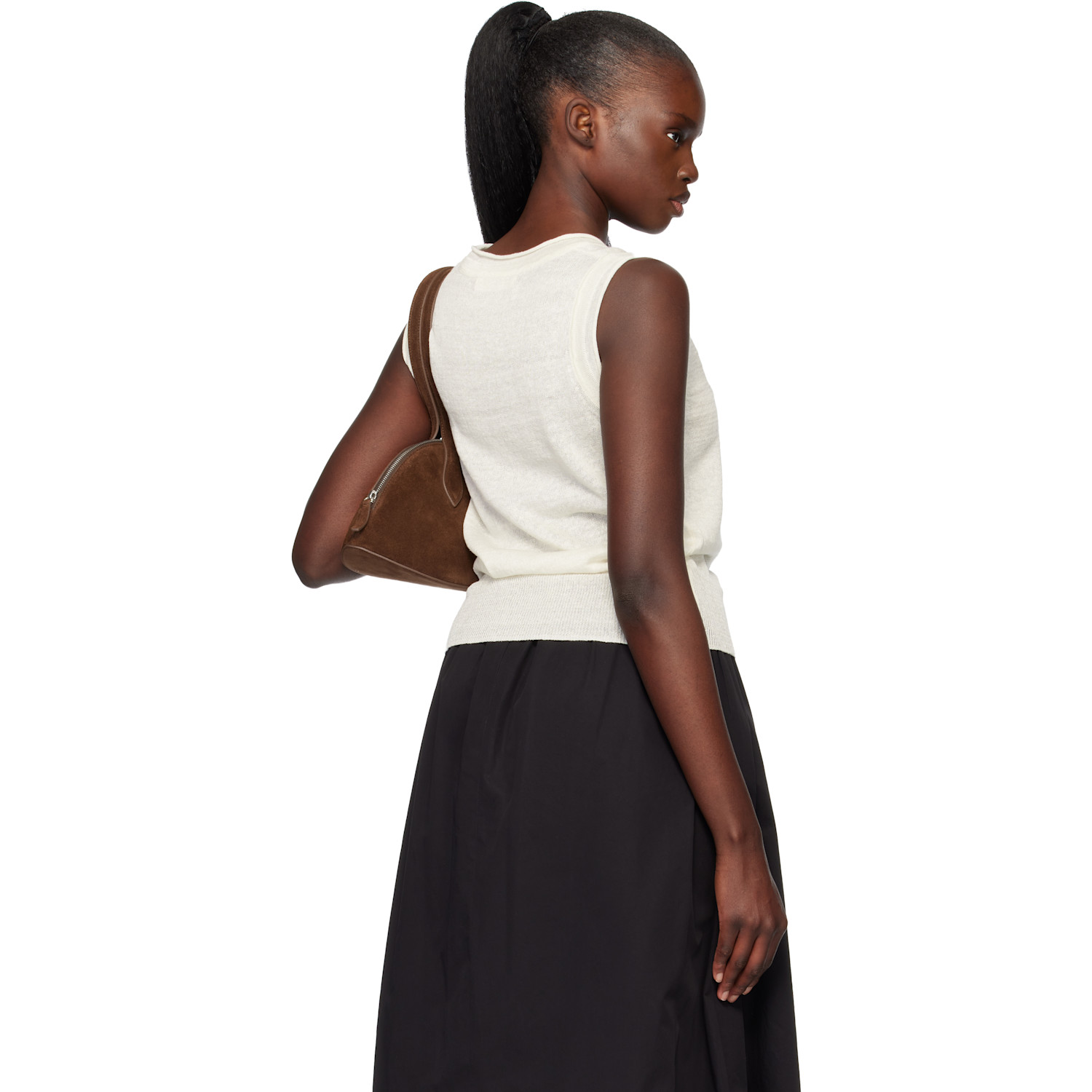  Nothing Written Off-white Dore Sleeveless Knit Top 