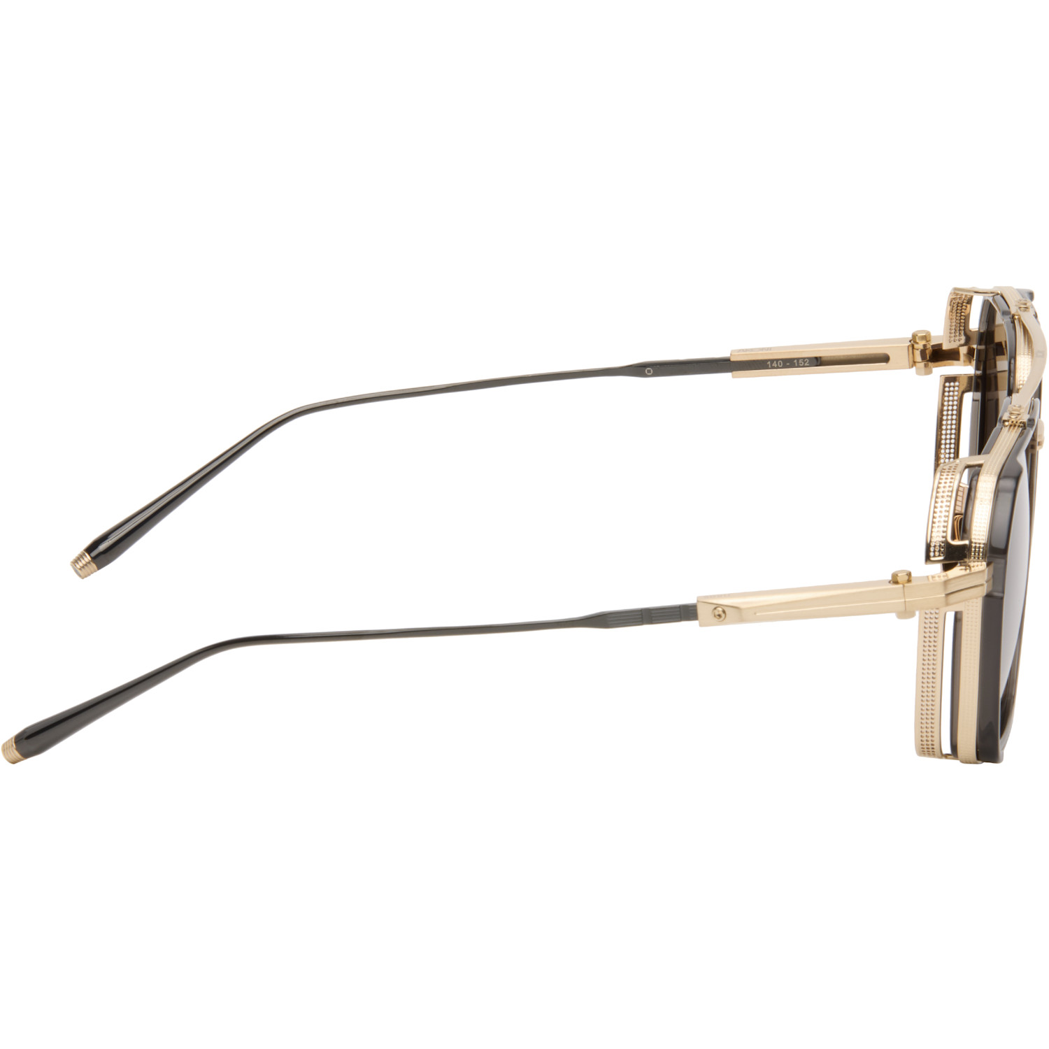  Akoni Gold & Black Tiros Sunglasses 