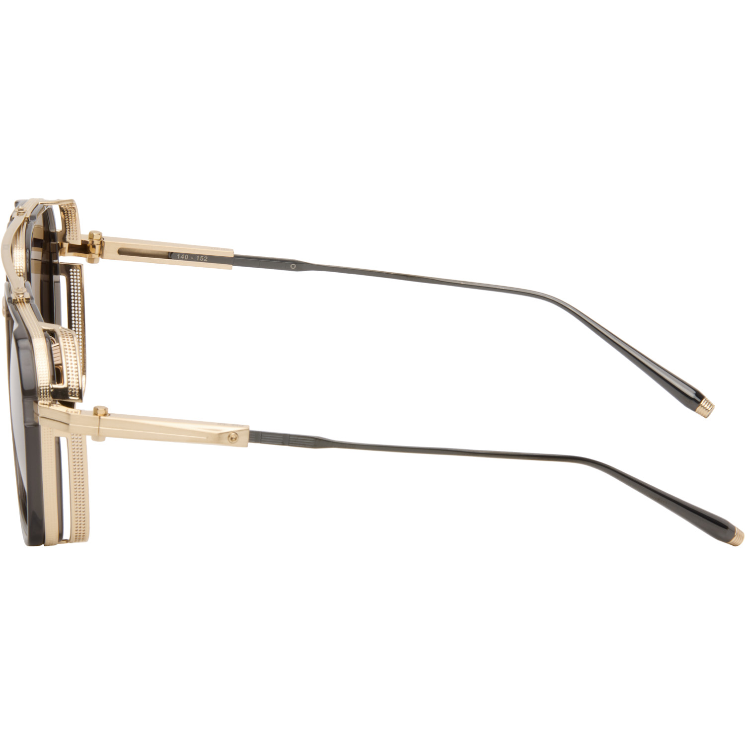 Akoni Gold & Black Tiros Sunglasses 