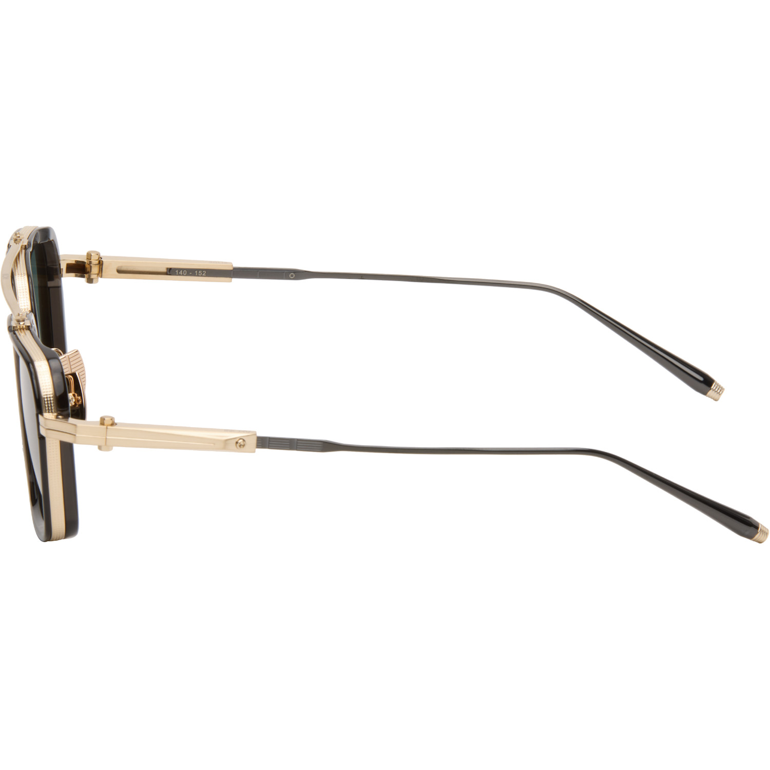  Akoni Gold & Black Solis Sunglasses 