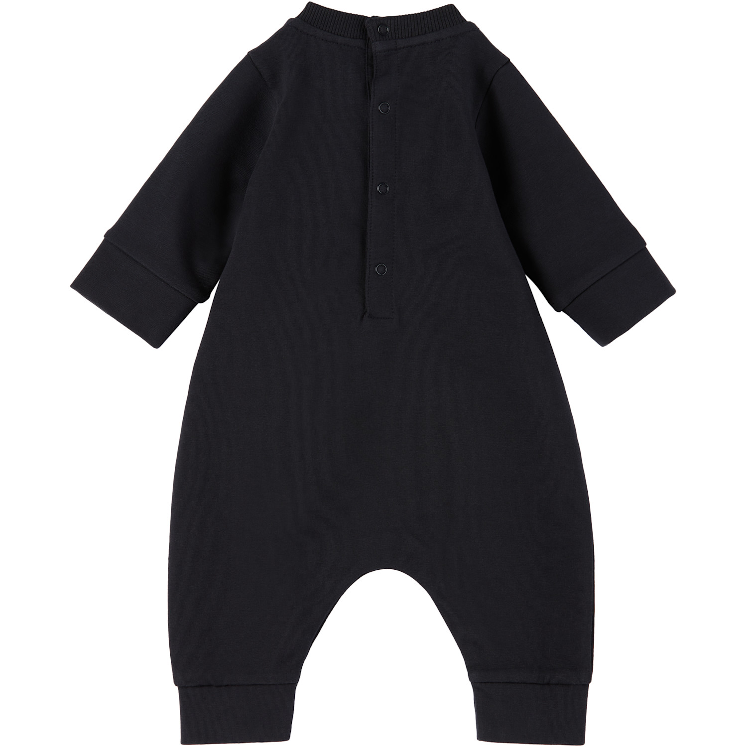  Moncler Enfant Baby Navy Logo Romper 