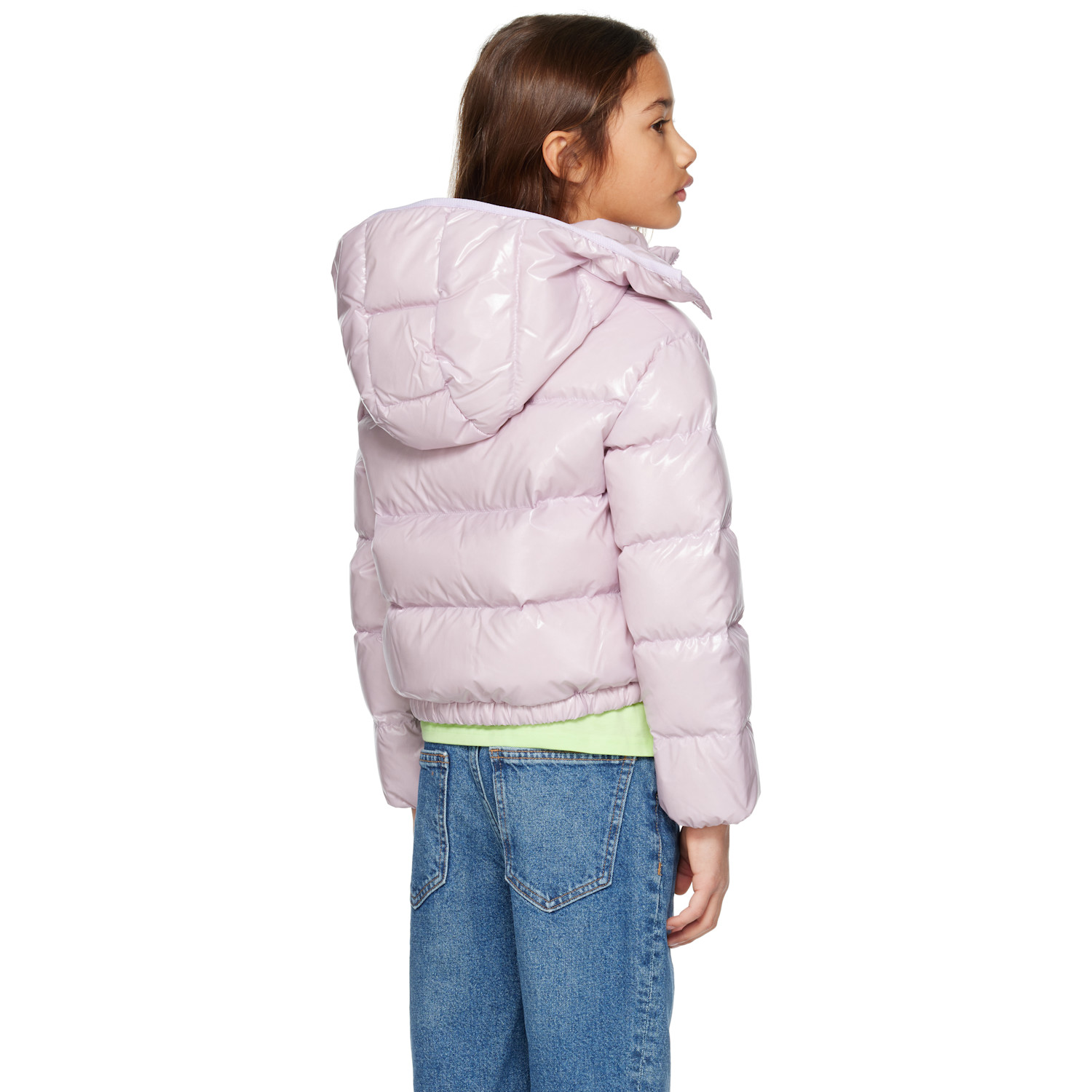  Moncler Enfant Big Kids Pink Small Andro Down Jacket 