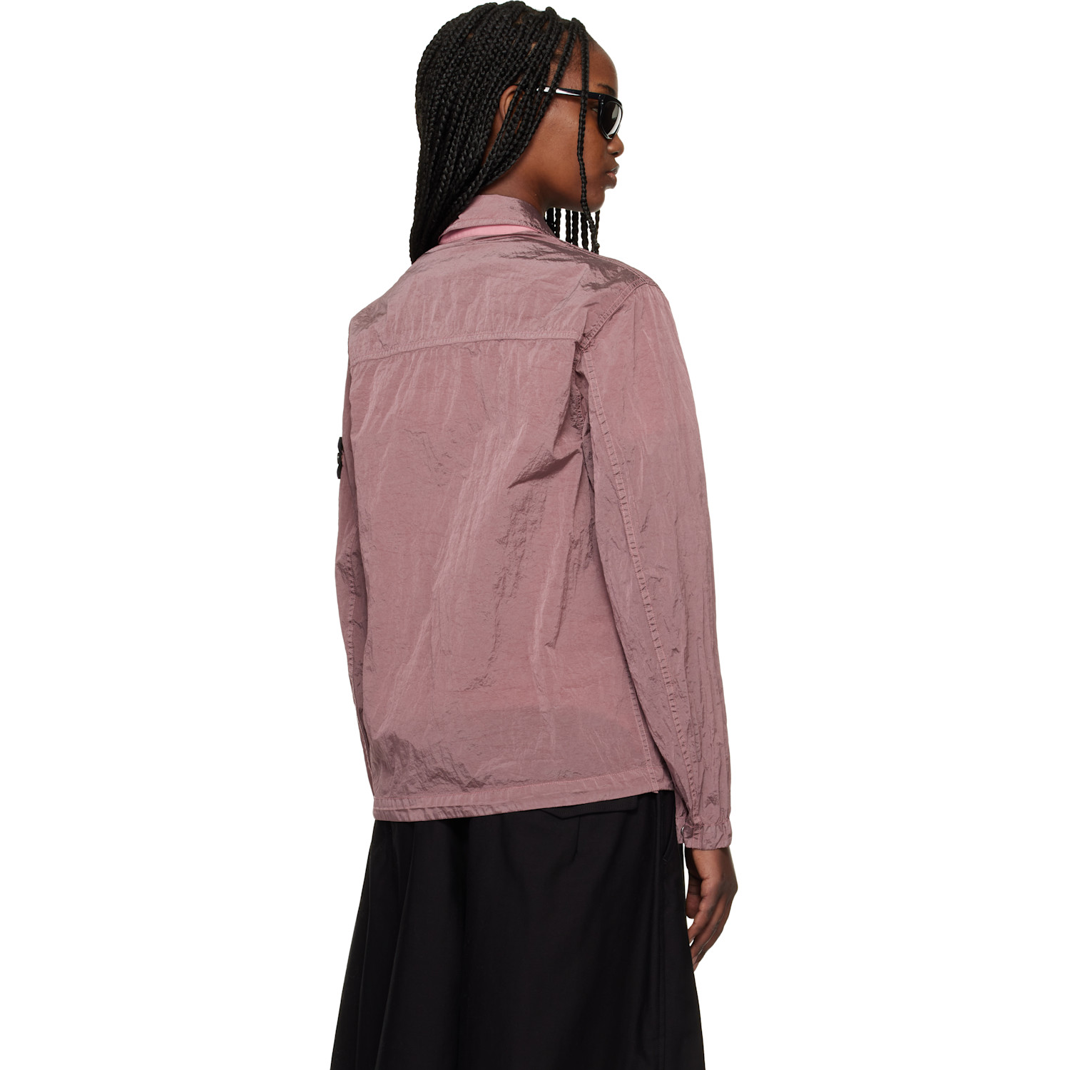  Stone Island Pink 1200038 Nylon Metal Econyl Jacket 