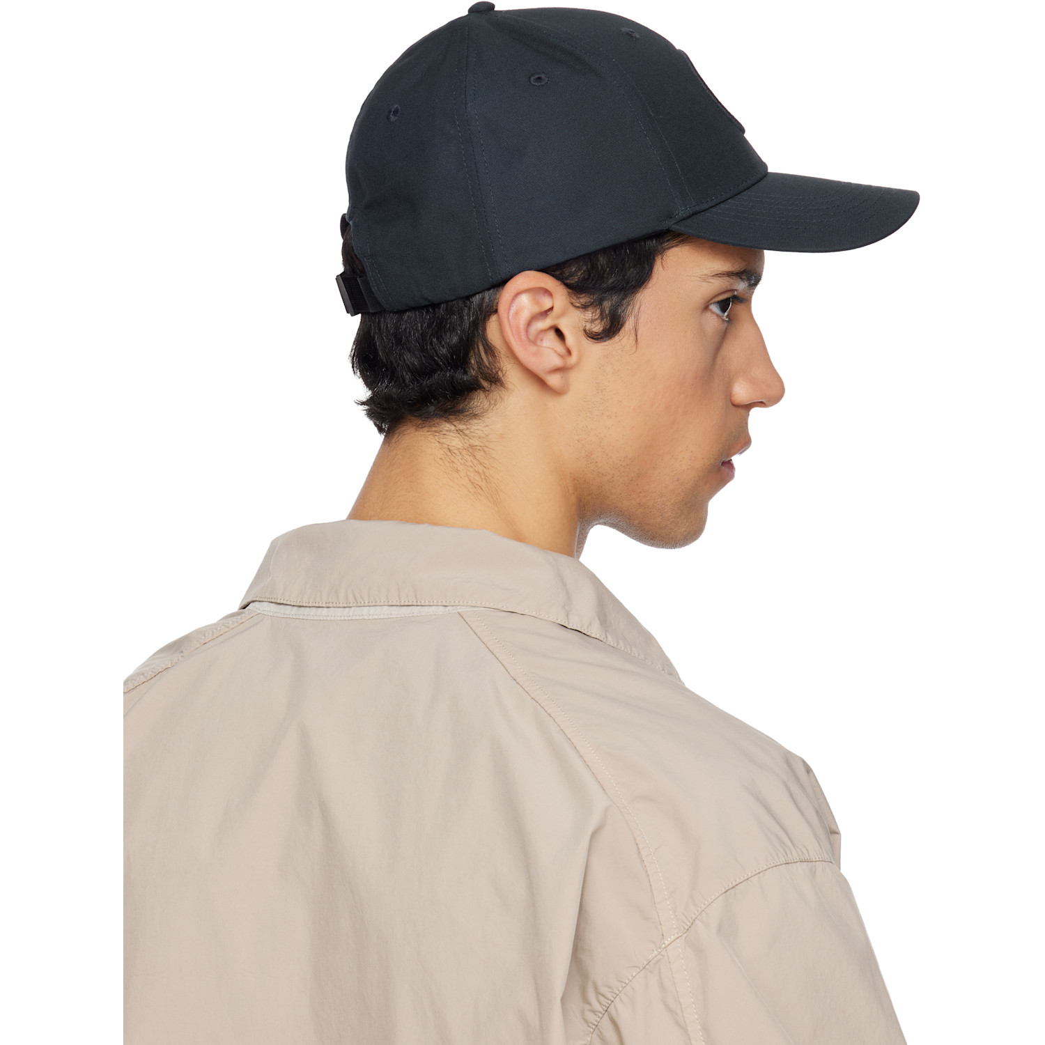  Stone Island Navy 9100013 Cotton Reps Cap 