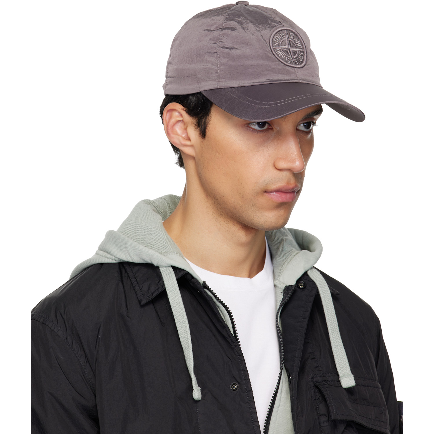  Stone Island Taupe 9100011 Nylon Metal Econyl Cap 