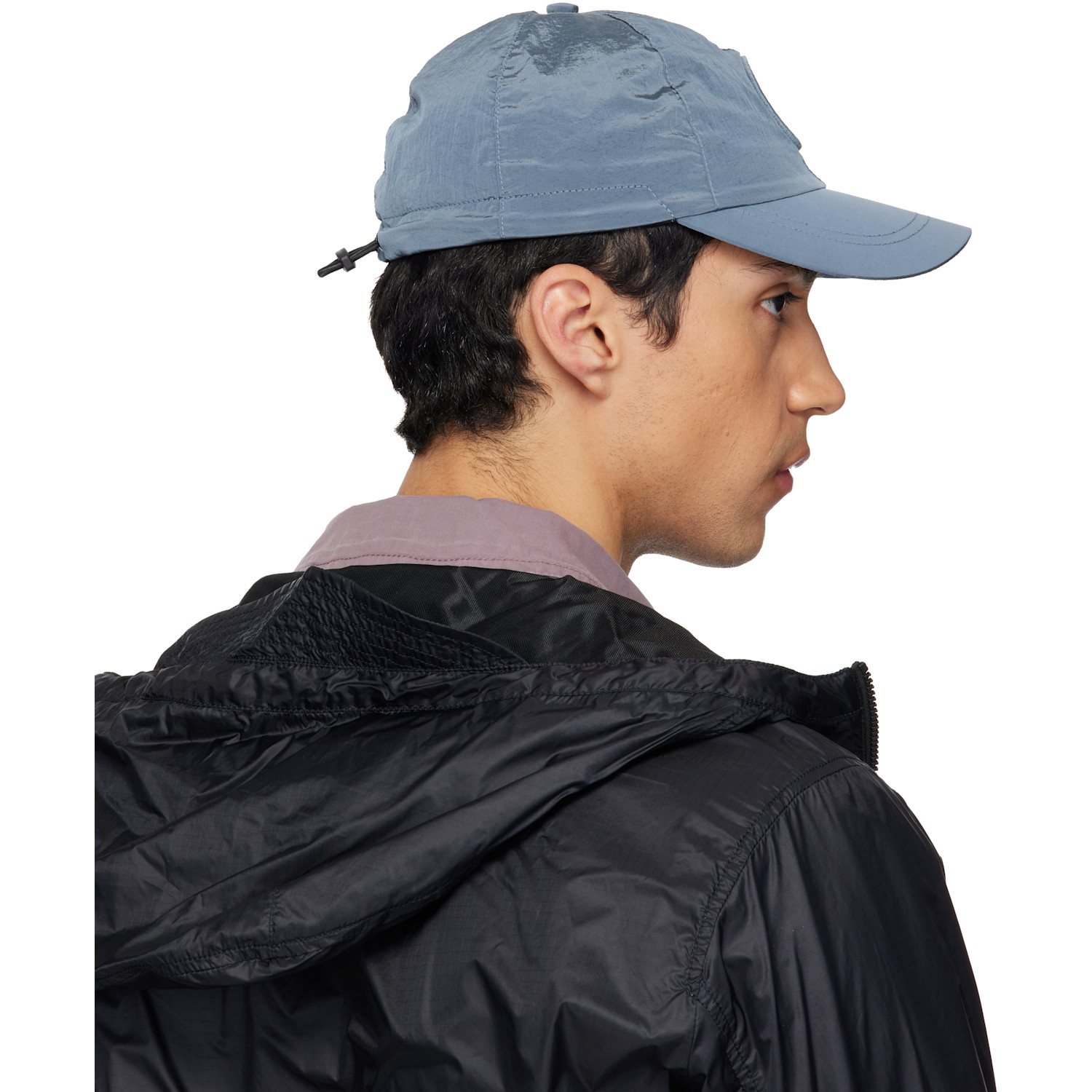  Stone Island Blue 9100011 Nylon Metal Econyl Cap 