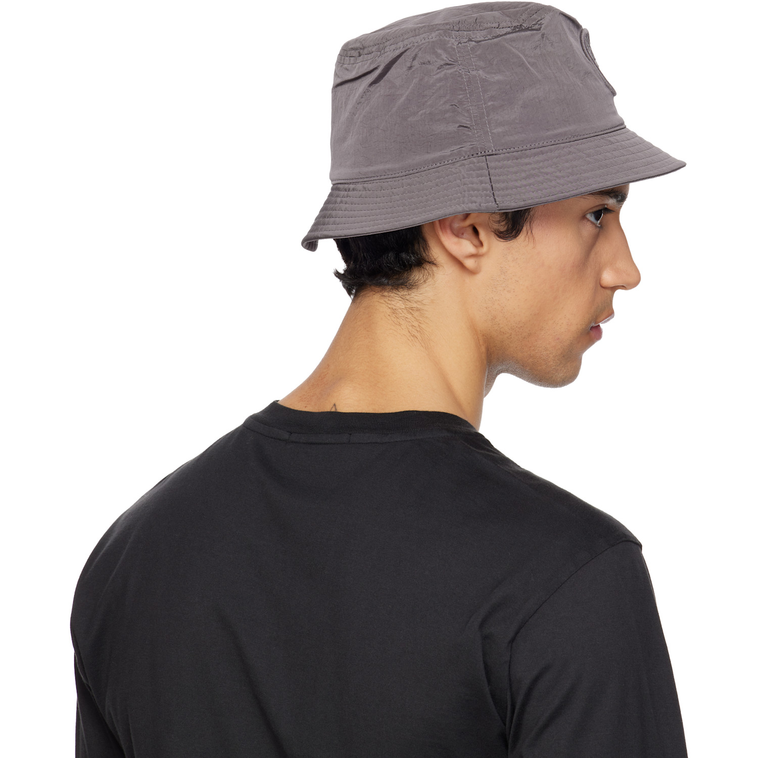  Stone Island Taupe 9100012 Nylon Metal Econyl Bucket Hat 