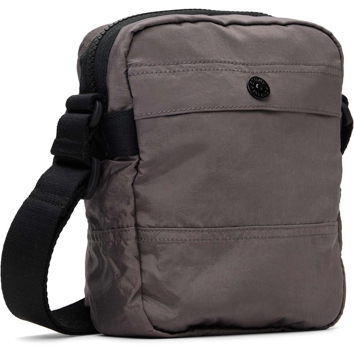  Stone Island Taupe 9200015 Coated Nylon Metal Econyl Bag 