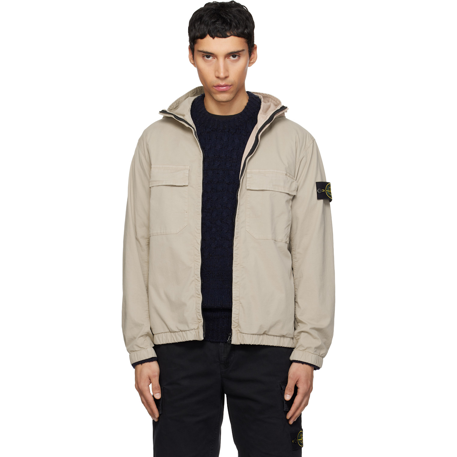 Stone Island Beige 4100077 Jacket
