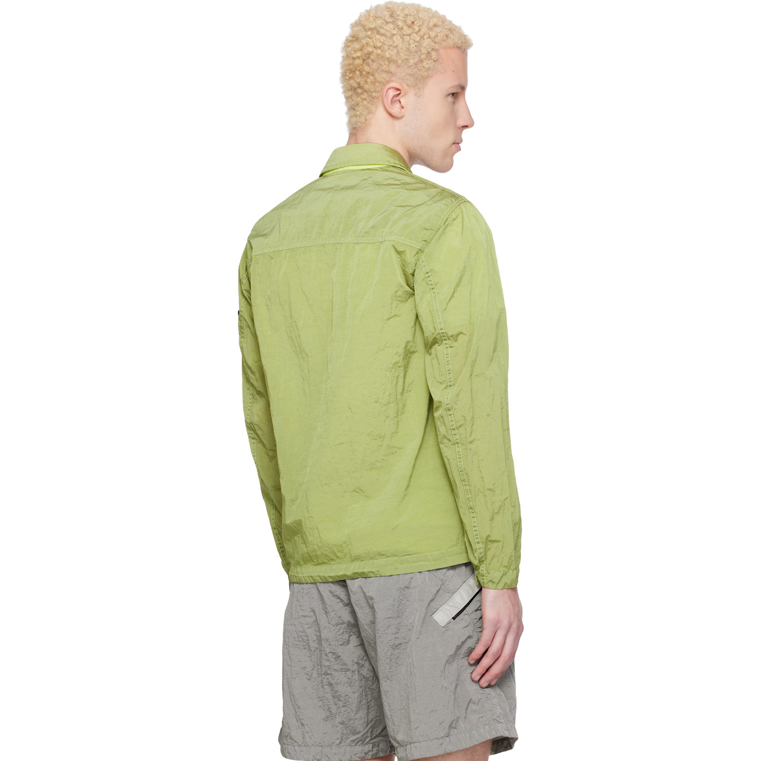  Stone Island Yellow 1200038 Nylon Metal Econyl® Jacket 