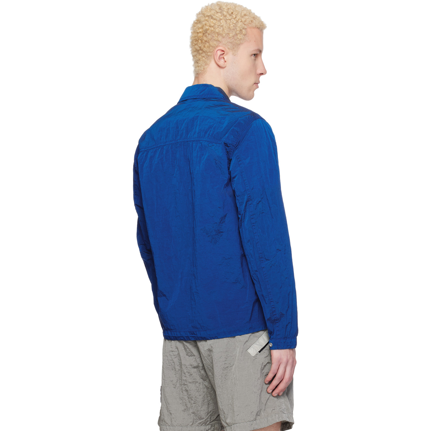  Stone Island Blue 1200038 Nylon Metal Econyl® Jacket 